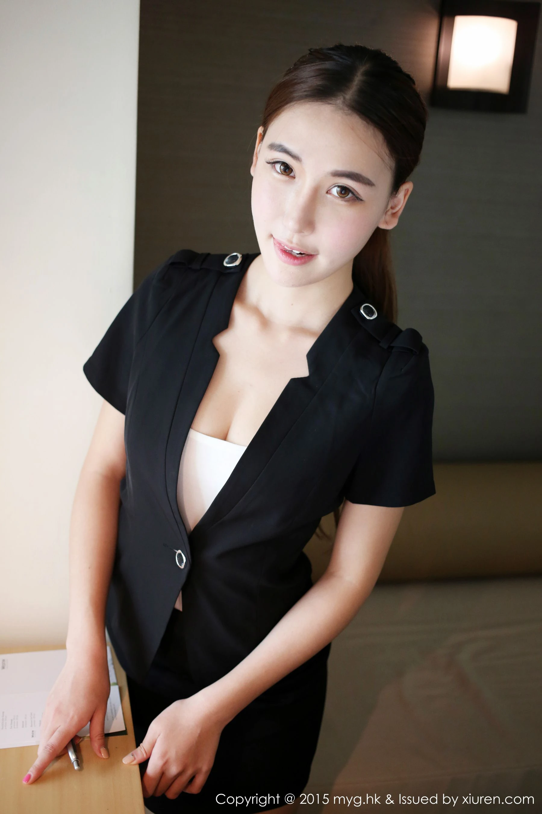 图片[4]-熊吖BOBO《老师制服诱惑》 美媛馆 Vol.161-COS写真在线网