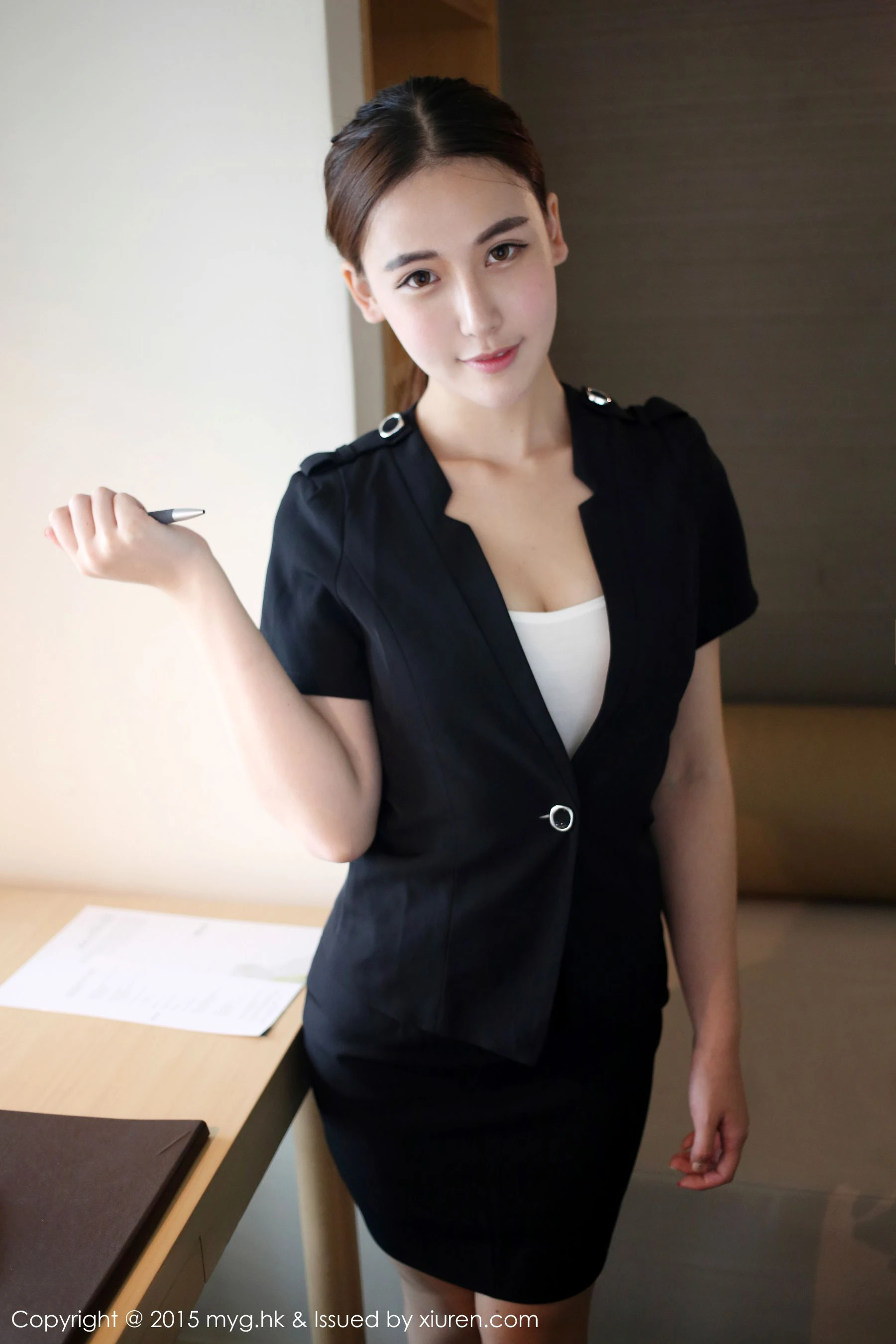 图片[2]-熊吖BOBO《老师制服诱惑》 美媛馆 Vol.161-COS写真在线网