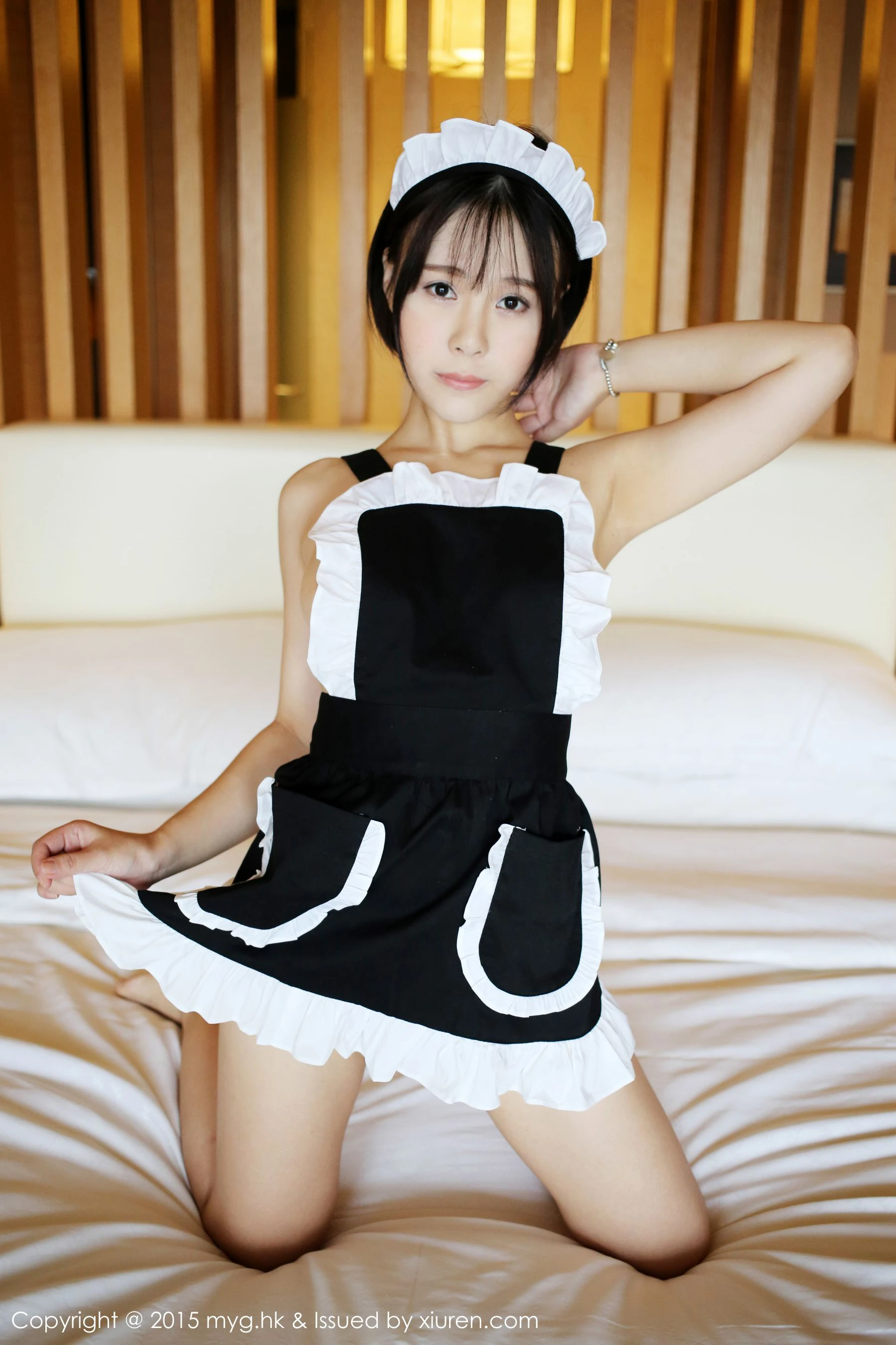 图片[2]-Evelyn艾莉《性感女仆装》 美媛馆 Vol.157-COS写真在线网