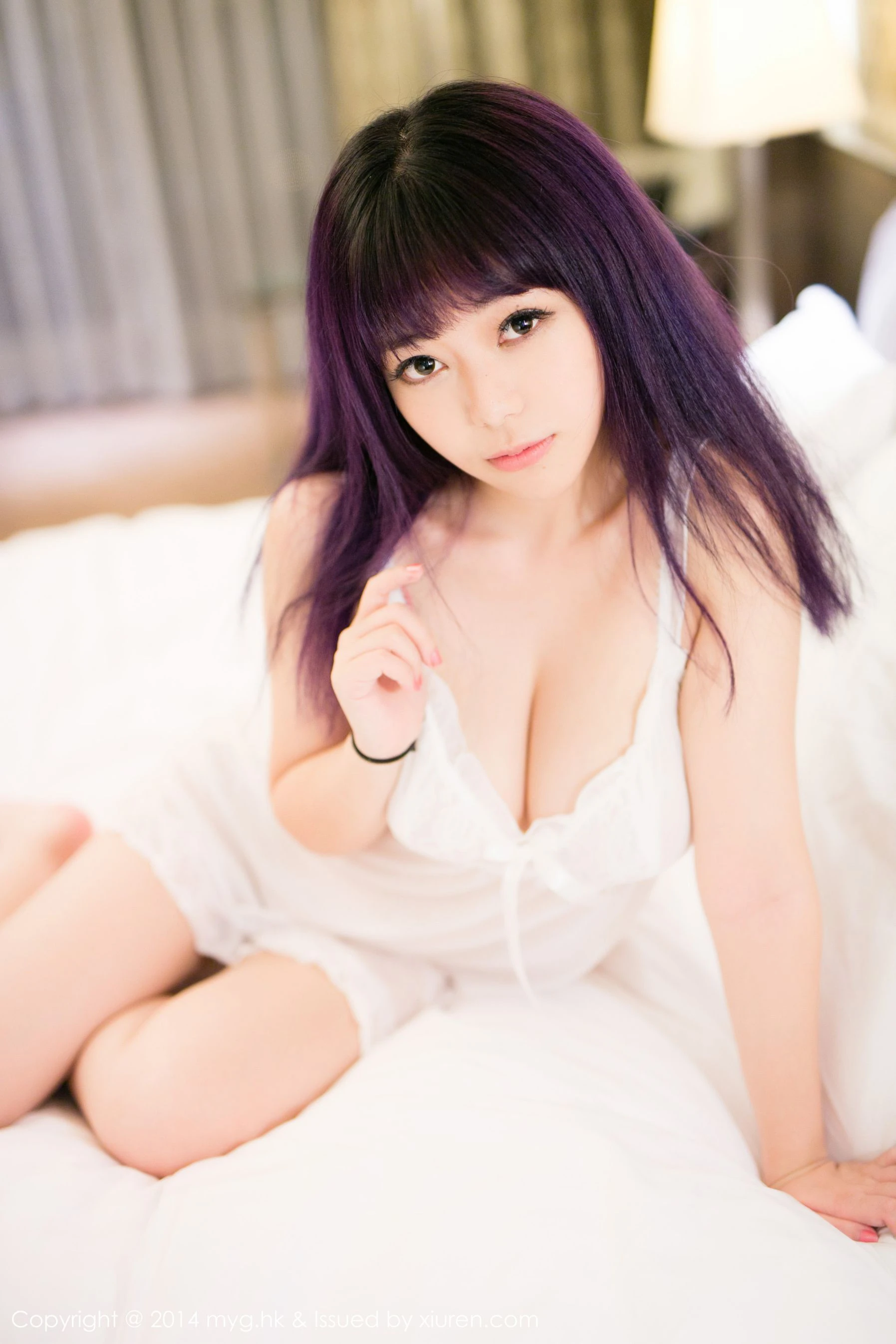 图片[2]-刘飞儿Faye《夏门旅拍》性感睡衣系列 美媛馆 Vol.076-COS写真在线网