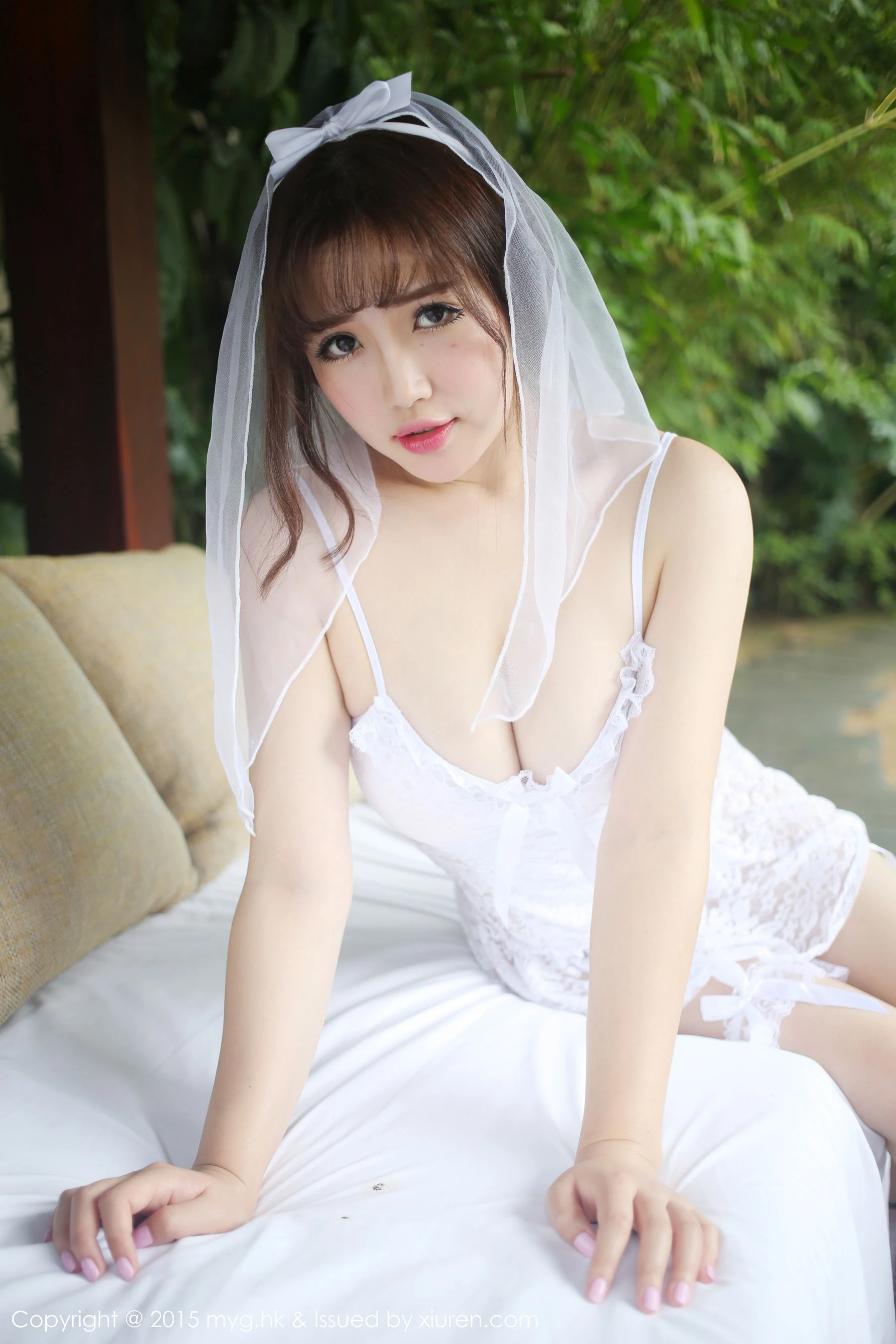 图片[2]-徐cake《白色婚纱系列》 美媛馆 Vol.165-COS写真在线网