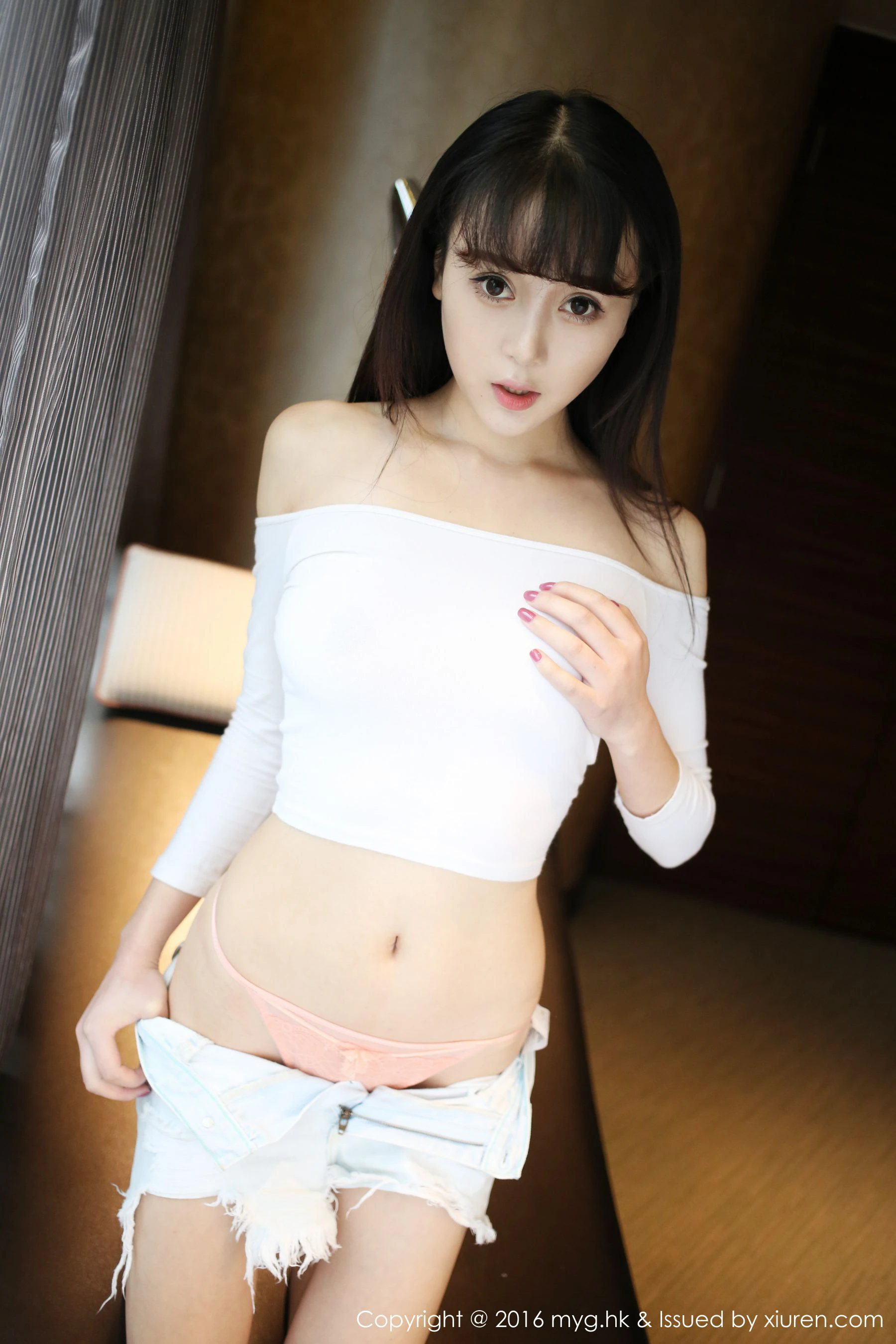 图片[6]-赵小米Kitty《清纯热裤妹子诱惑》 美媛馆 Vol.197-COS写真在线网