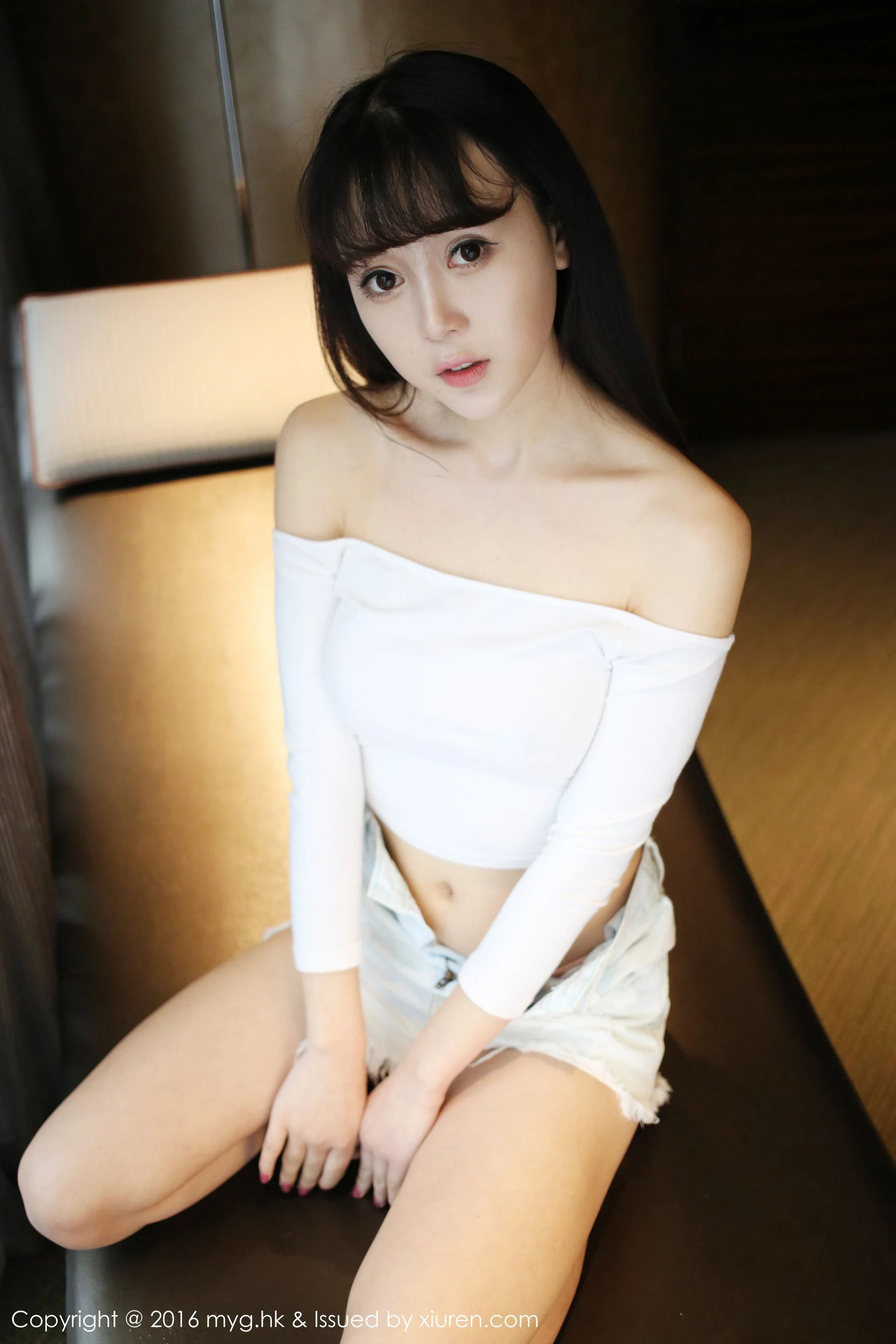 图片[2]-赵小米Kitty《清纯热裤妹子诱惑》 美媛馆 Vol.197-COS写真在线网