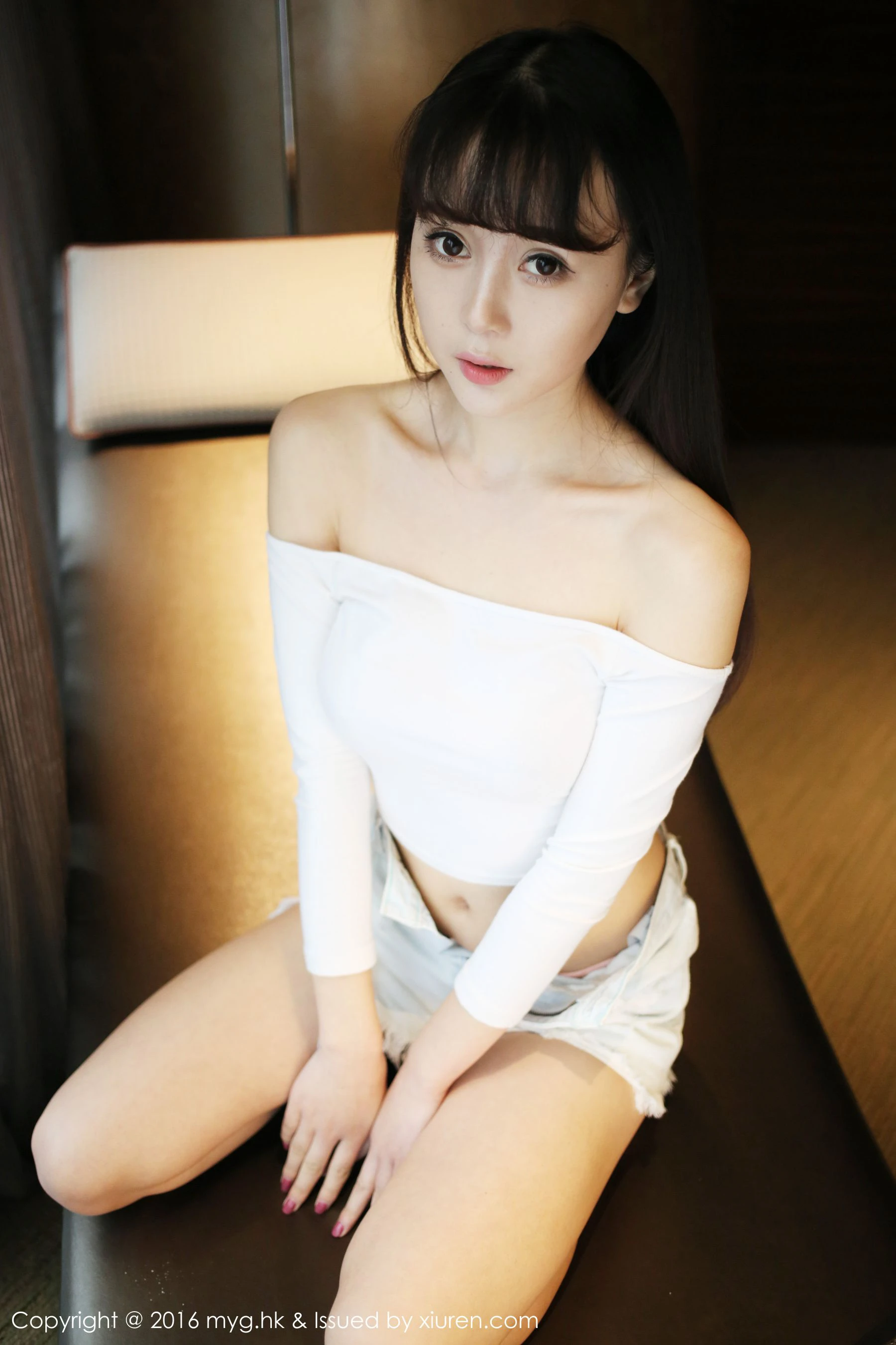 图片[4]-赵小米Kitty《清纯热裤妹子诱惑》 美媛馆 Vol.197-COS写真在线网