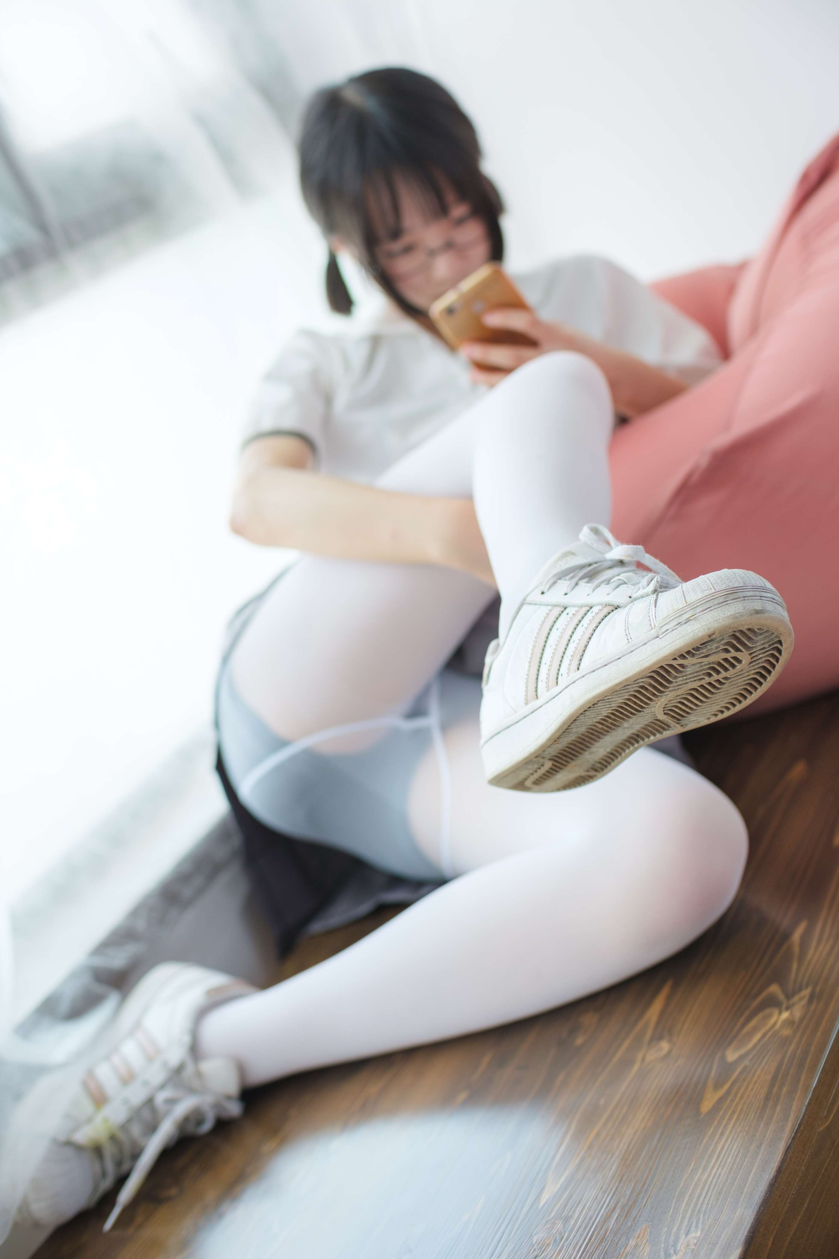 图片[5]-BETA-026 红色校服肉丝美足少女 [78P-737MB]-COS写真在线网