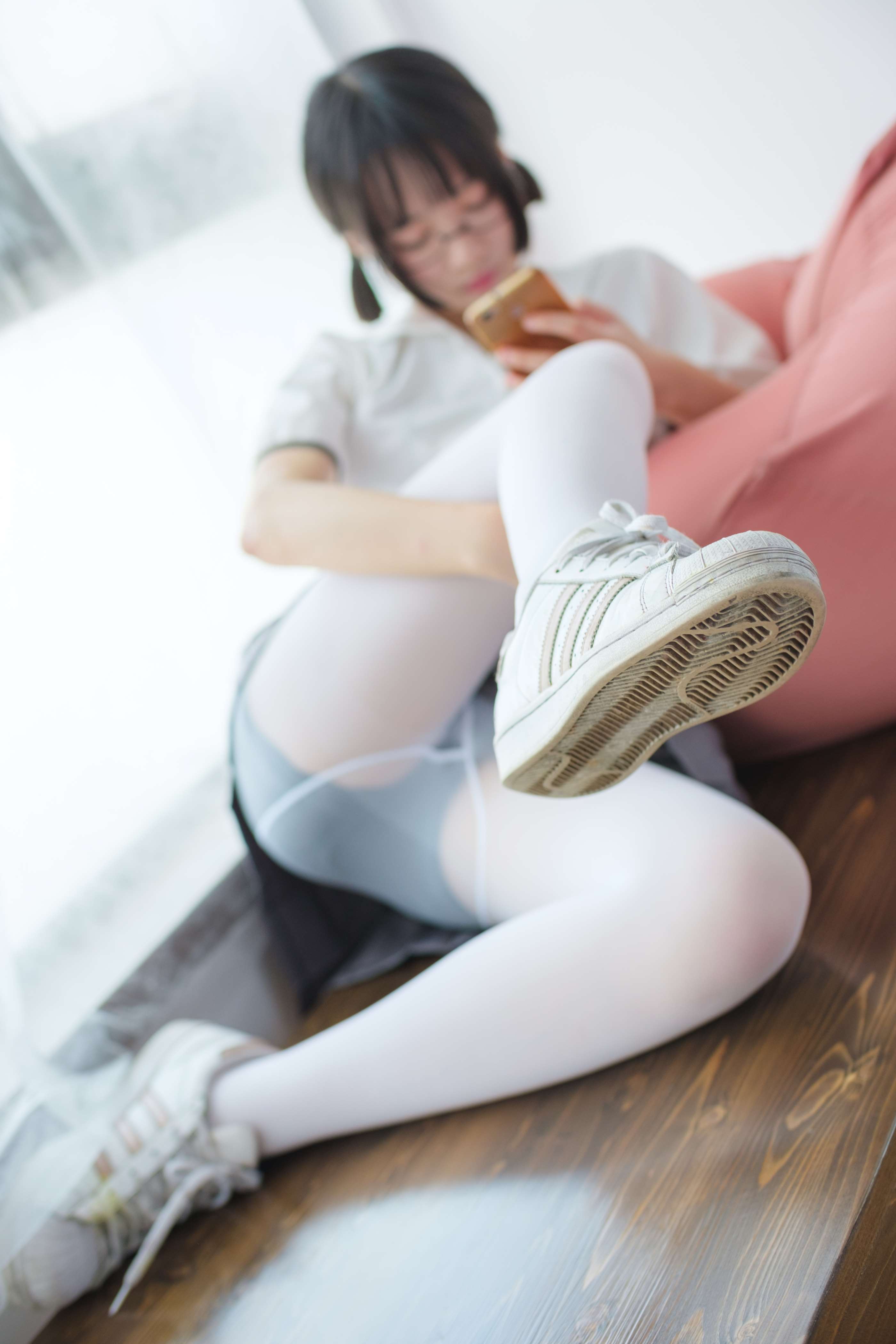 图片[4]-BETA-026 红色校服肉丝美足少女 [78P-737MB]-COS写真在线网