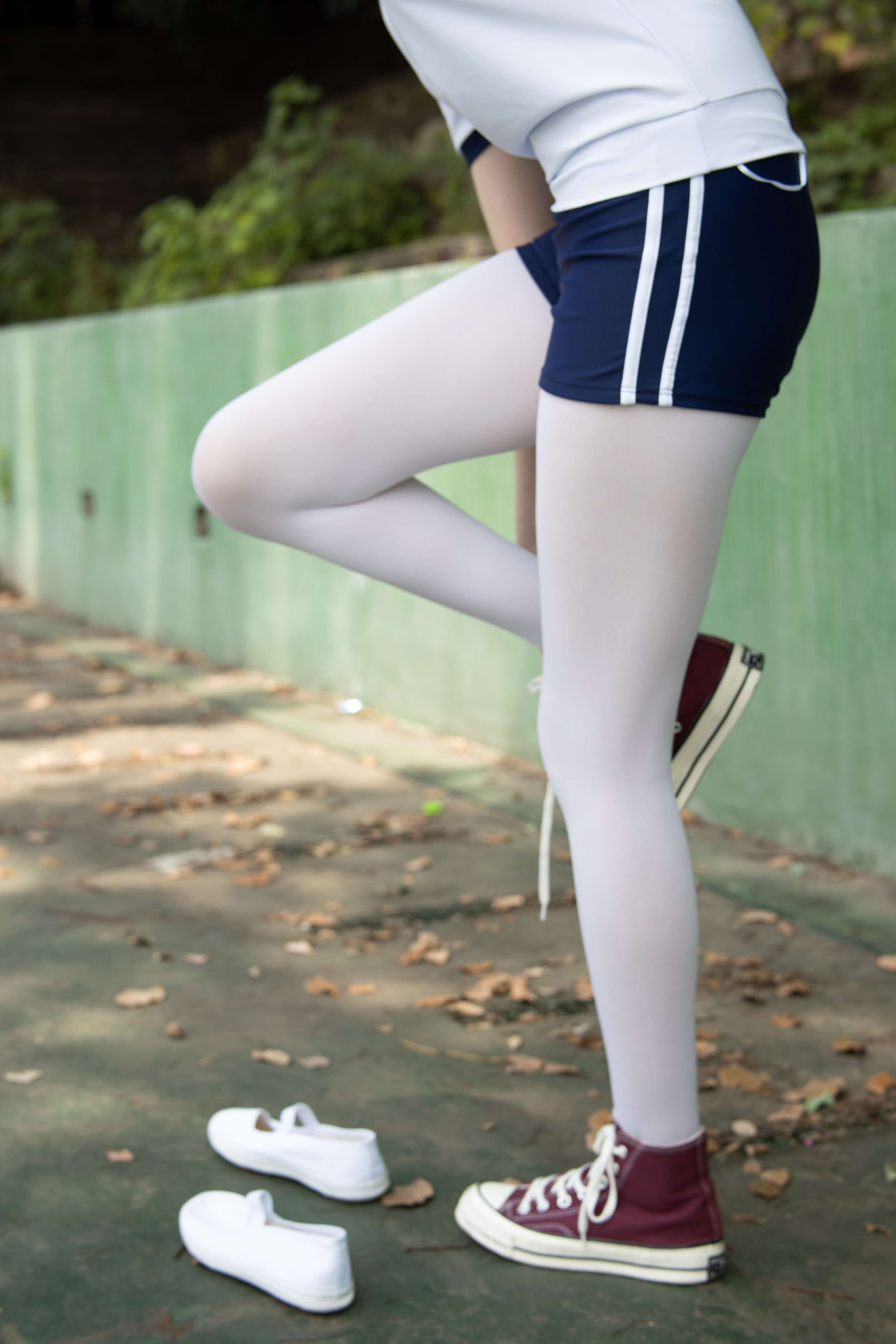 图片[2]-JKFUN-019 Aika 80D白丝外景体操服 [107P+1V／2.4G]-COS写真在线网