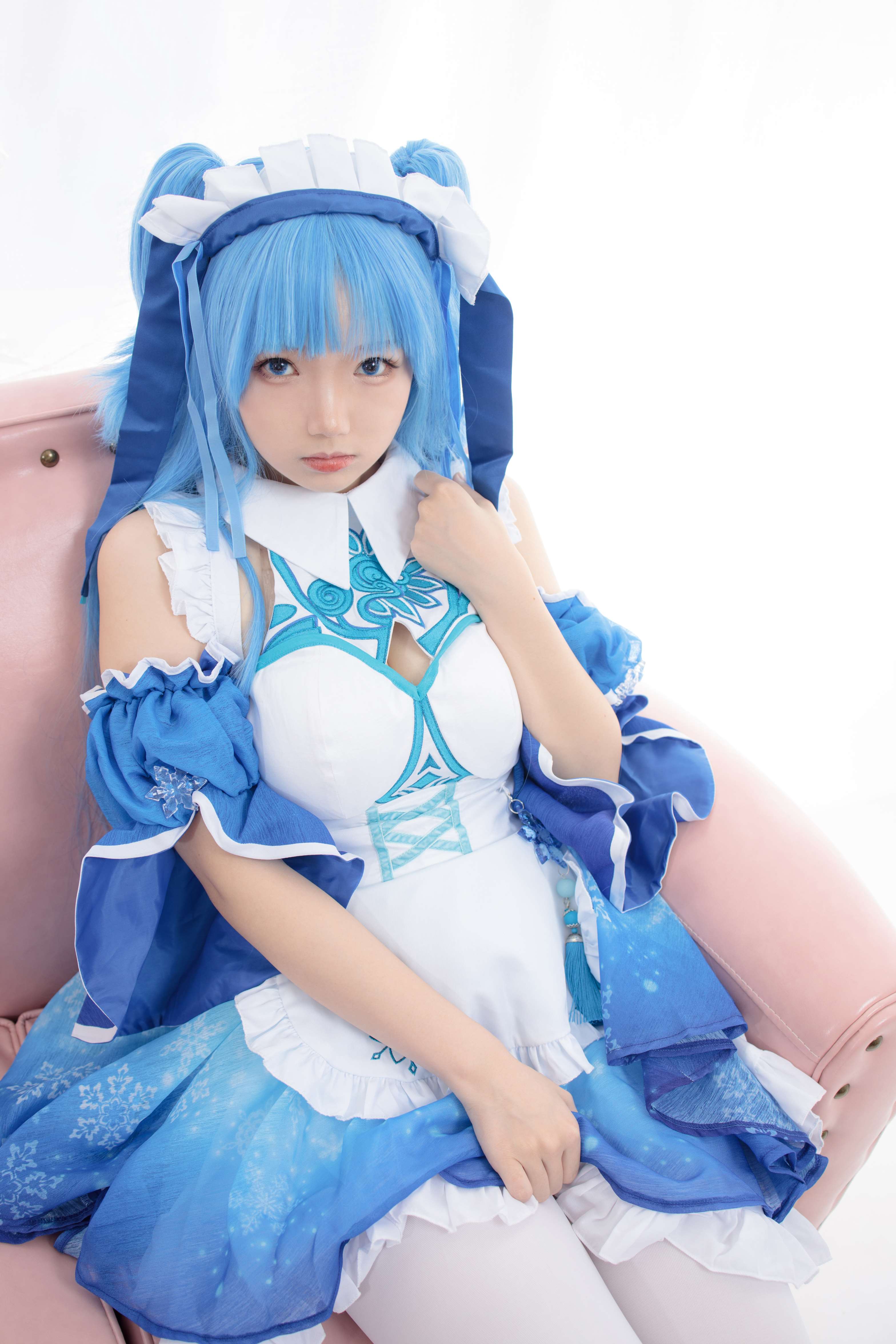 图片[6]-JKFUN-023 雪晴 300D白丝小萝莉Cosplay装 [100P+1V／2.47G]-COS写真在线网
