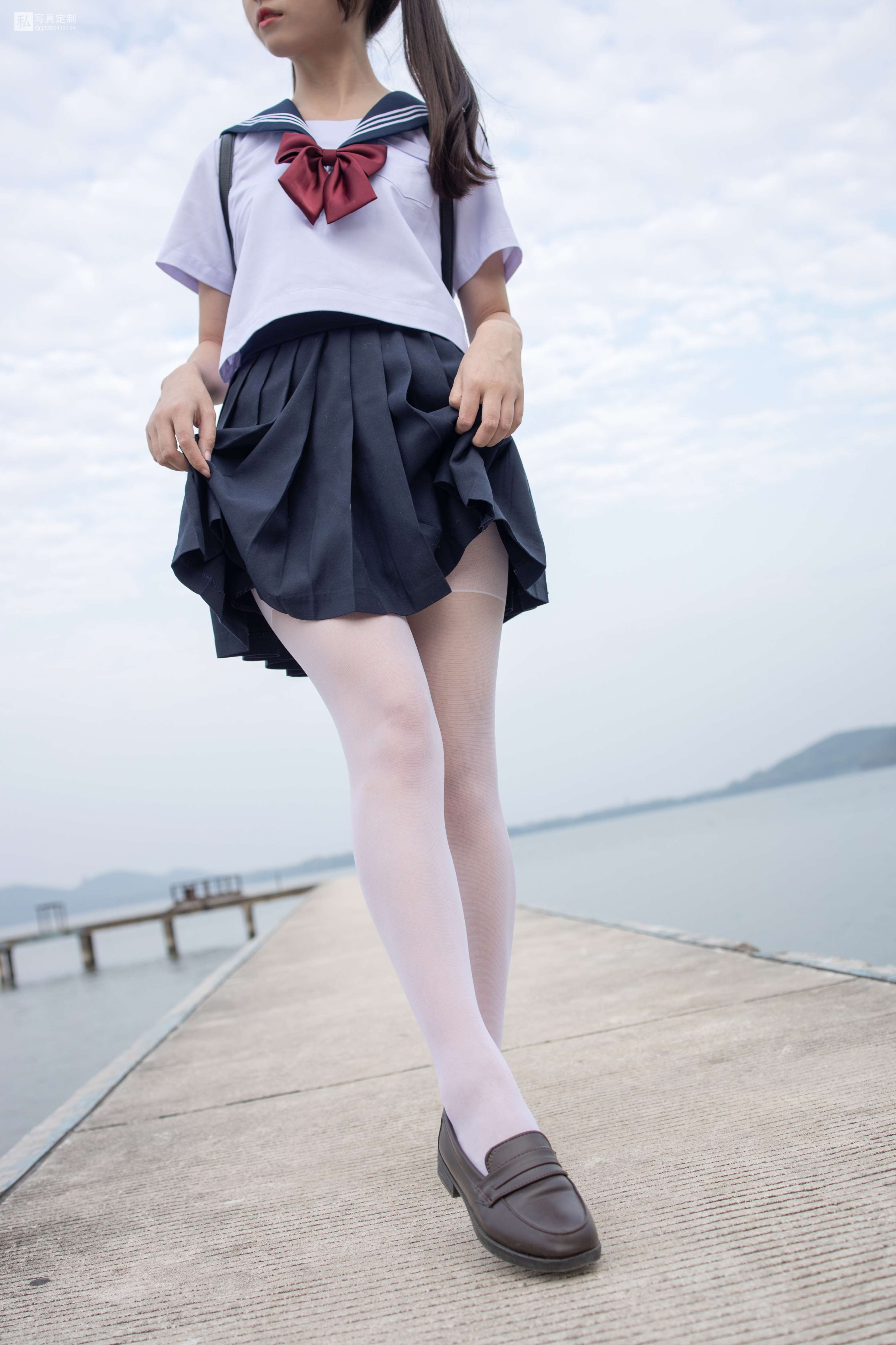 图片[3]-JKFUN-028 默陌 15D白丝 抑郁湖边与绝望天台 [58P／2V3.39G]-COS写真在线网