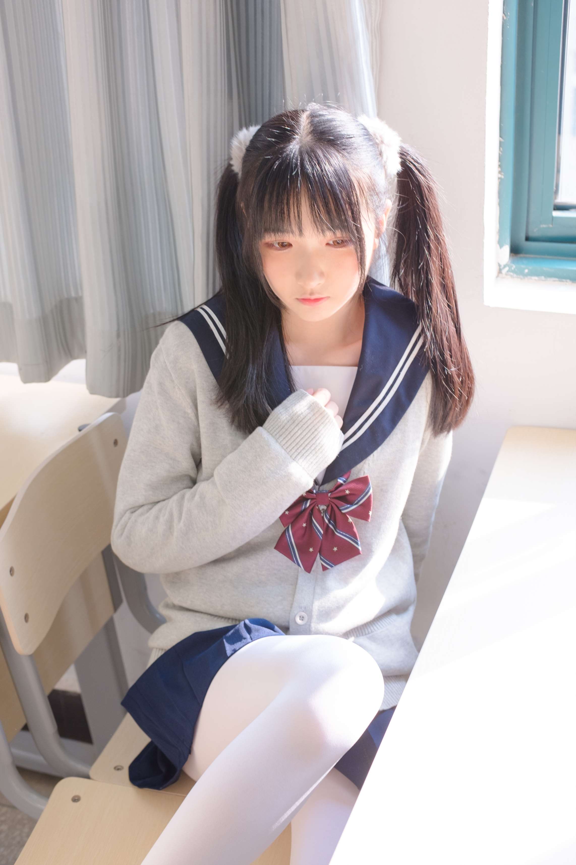 图片[2]-SSR-004 JK白丝足控 [99P-562MB]-COS写真在线网