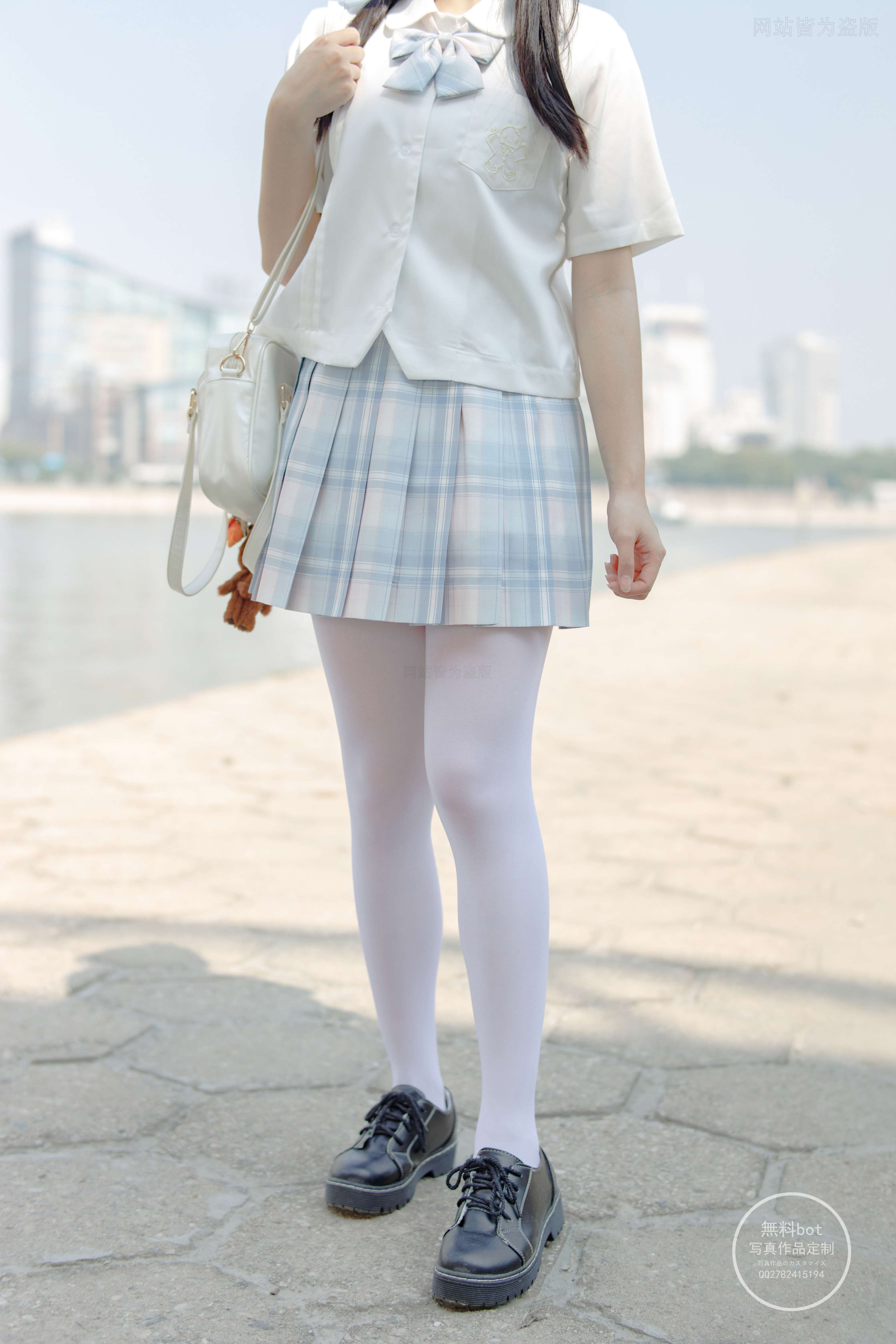 图片[3]-有料 NO.001 小兰 户外JK白丝 [64P／871MB]-COS写真在线网
