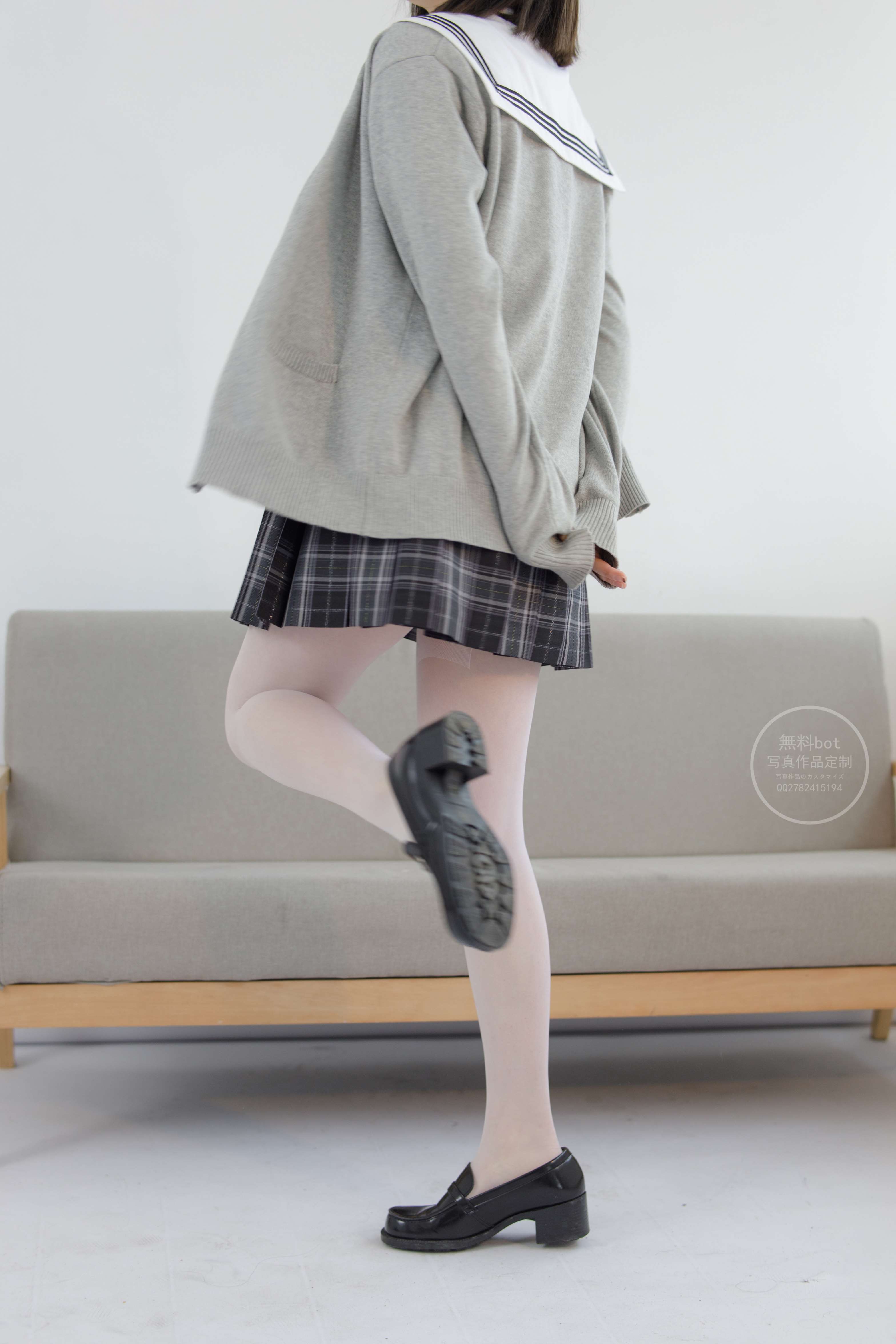 图片[5]-有料 NO.028 匿名 美少女的白丝JK制服 [101P／1.17GB]-COS写真在线网