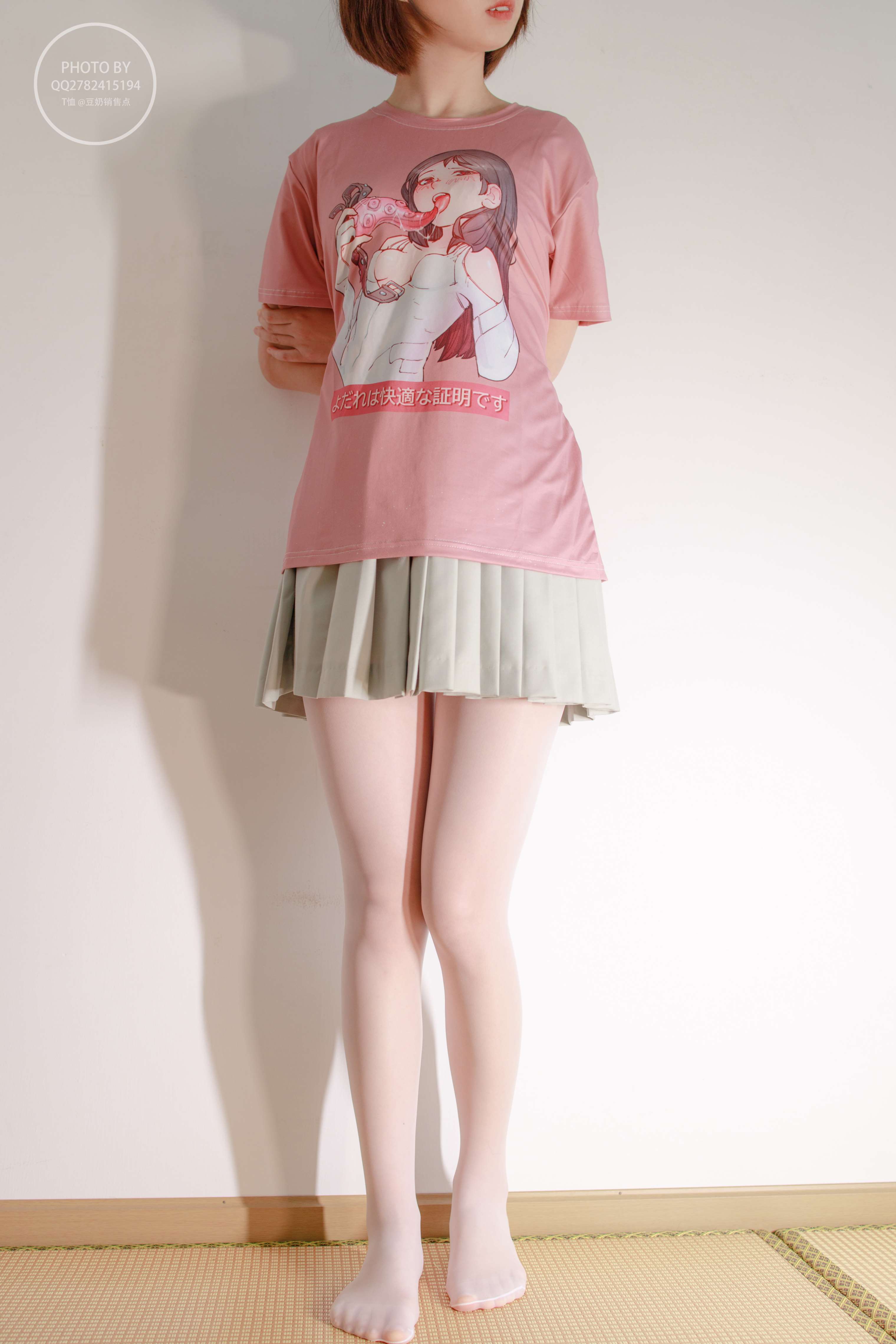 图片[2]-無料 NO.004 凉席上的白丝美少女[40P／604MB]-COS写真在线网