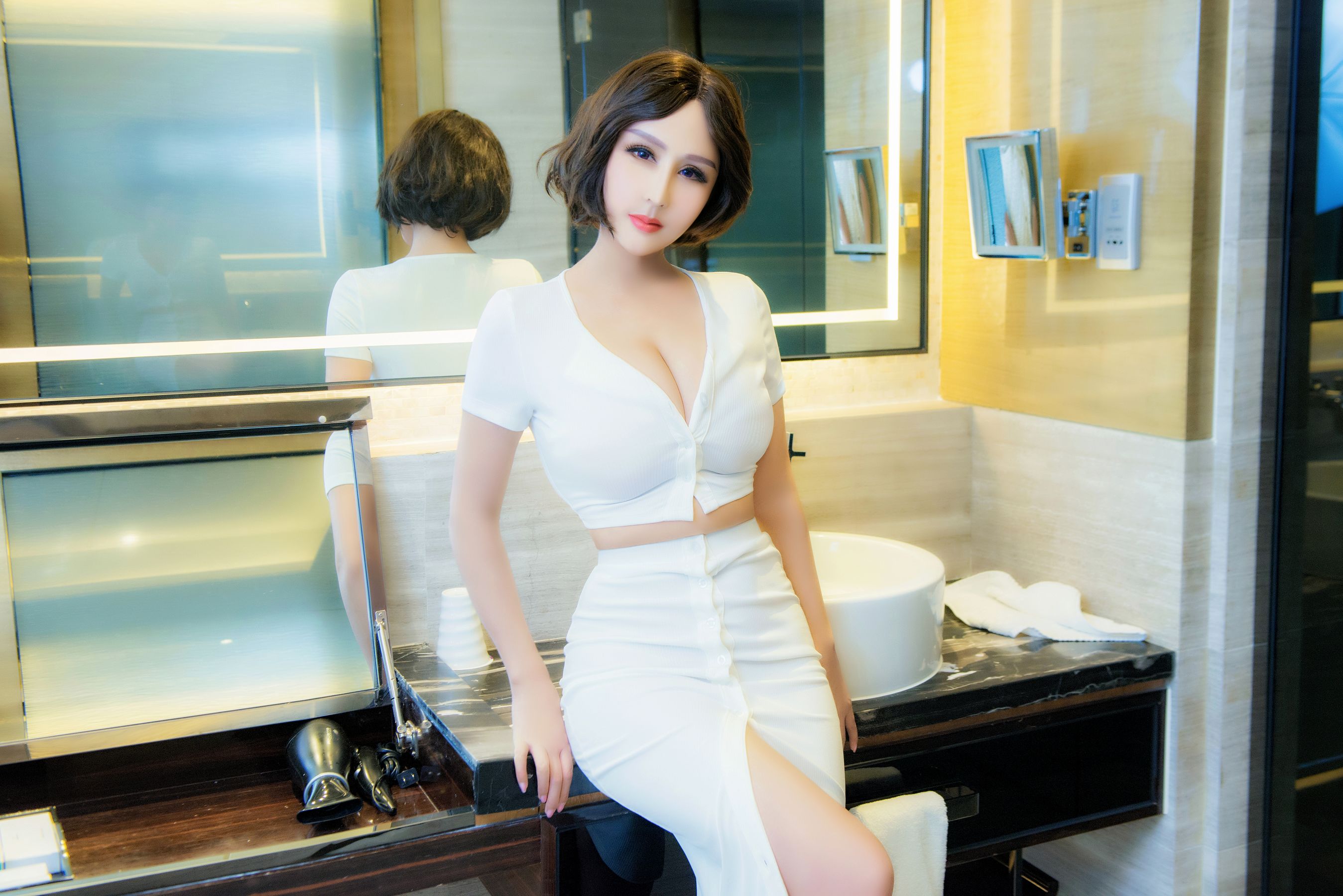 图片[6]-娜依灵儿《性感G乳美胸美臀私房》Part-II SLADY 猎女神 NO.012 [37P]-COS写真在线网