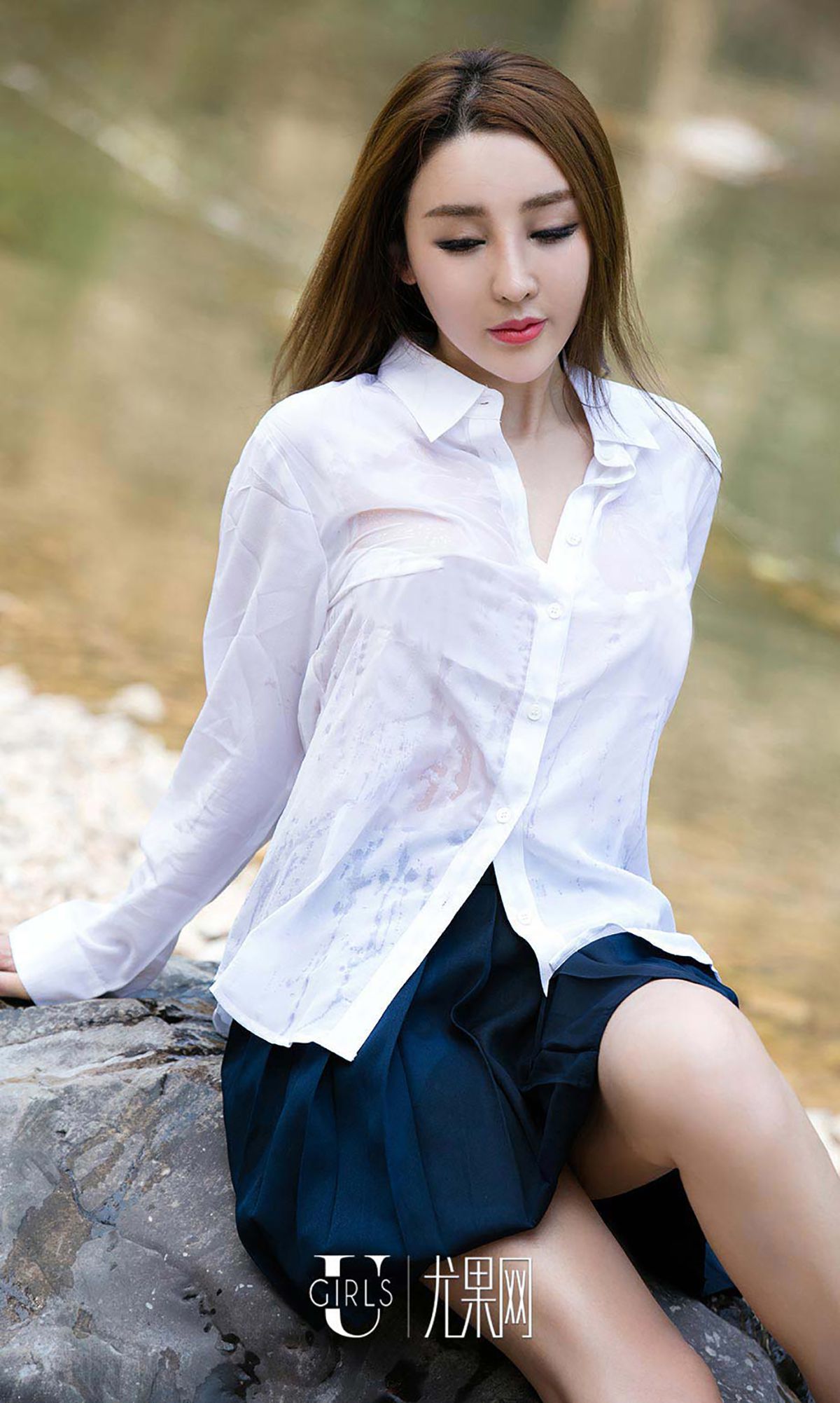 图片[5]-溪甜《山中尤物》 UGirls 爱尤物 No.420 [40P]-COS写真在线网