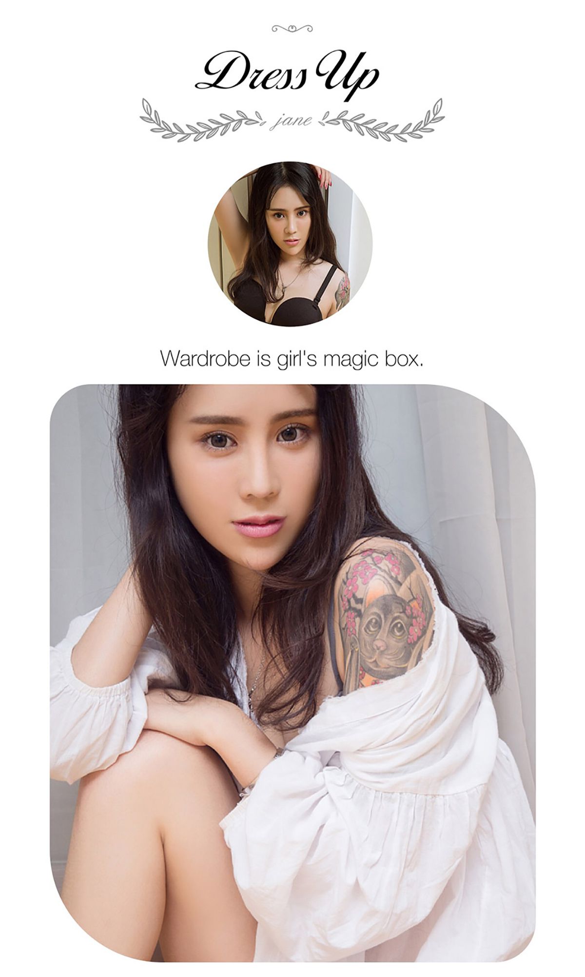 图片[3]-Nicky《清纯花臂娘》 UGirls 爱尤物 No.487 [40P]-COS写真在线网