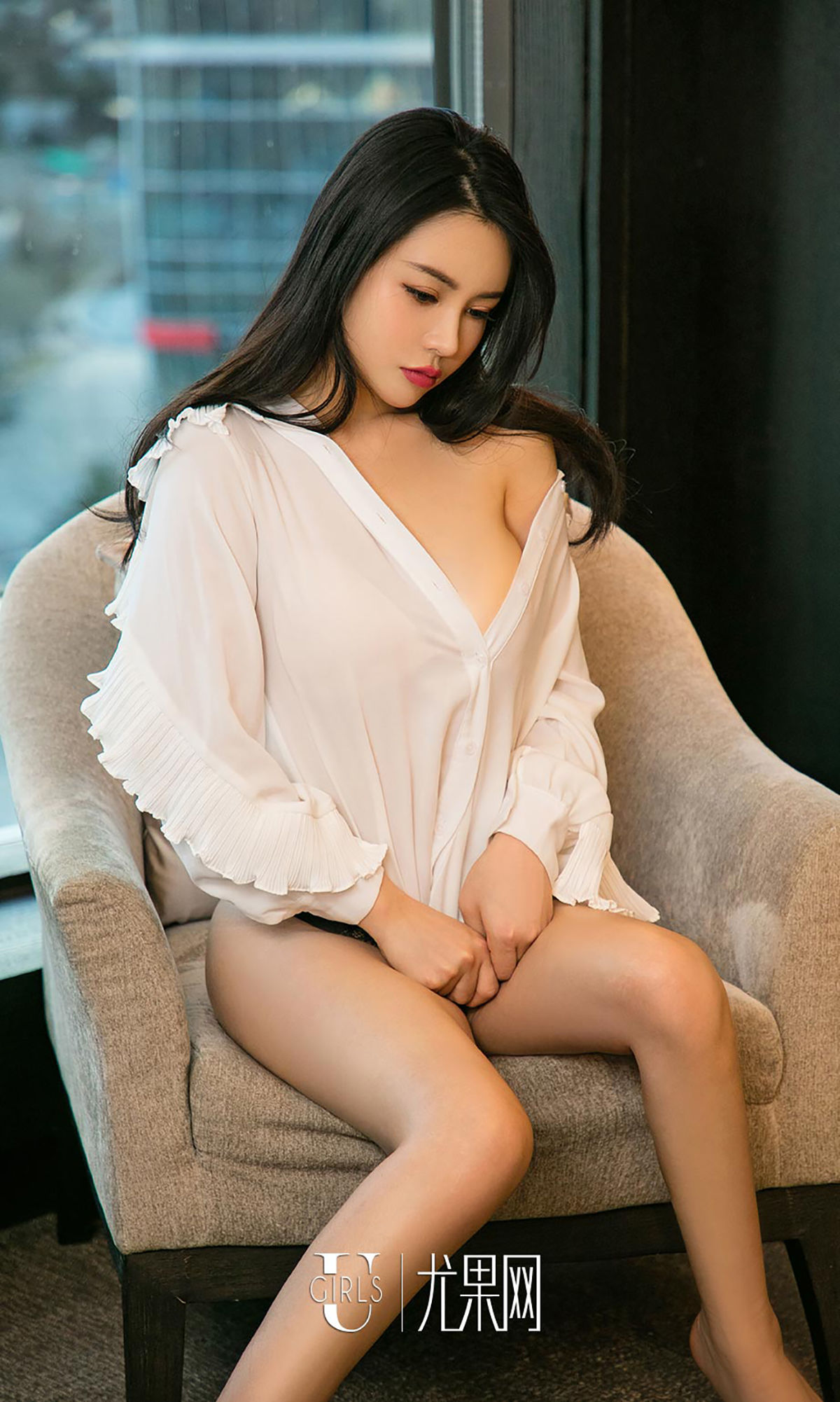图片[5]-雪莉《眼神直男斩》 UGirls 爱尤物 No.989 [40P]-COS写真在线网