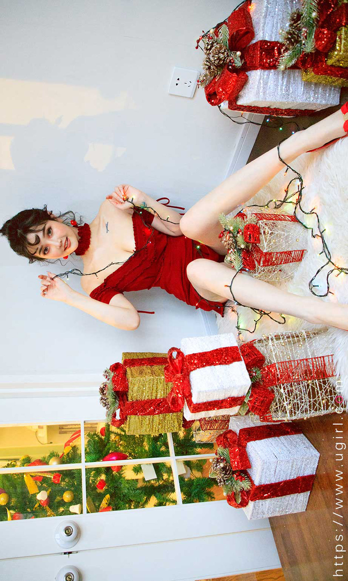 图片[5]-UGirls 爱尤物 No.1672 露儿 圣诞限定 [35P]-COS写真在线网