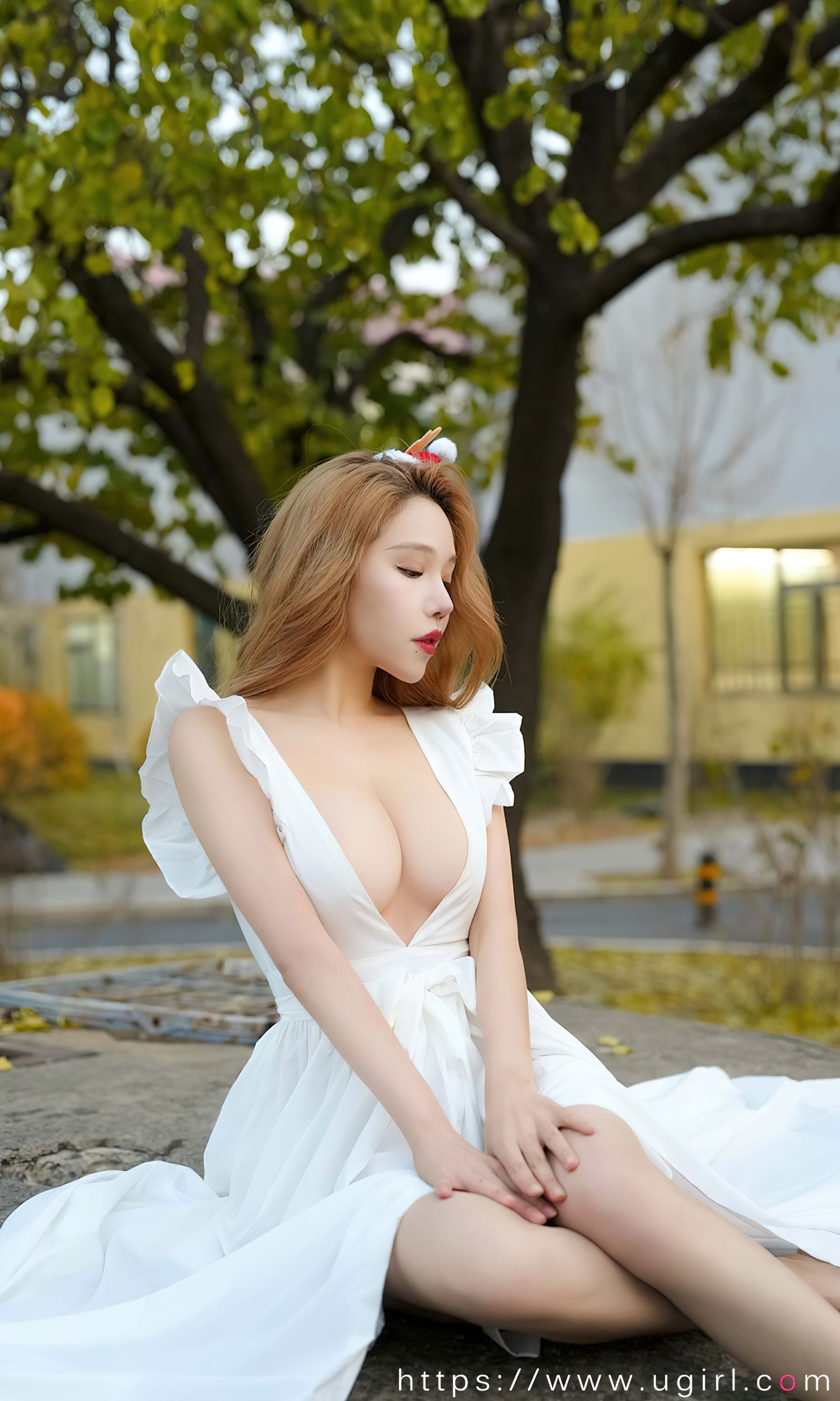 图片[5]-UGirls 爱尤物 No.2480 妮小妖 落花之愿 [35P]-COS写真在线网
