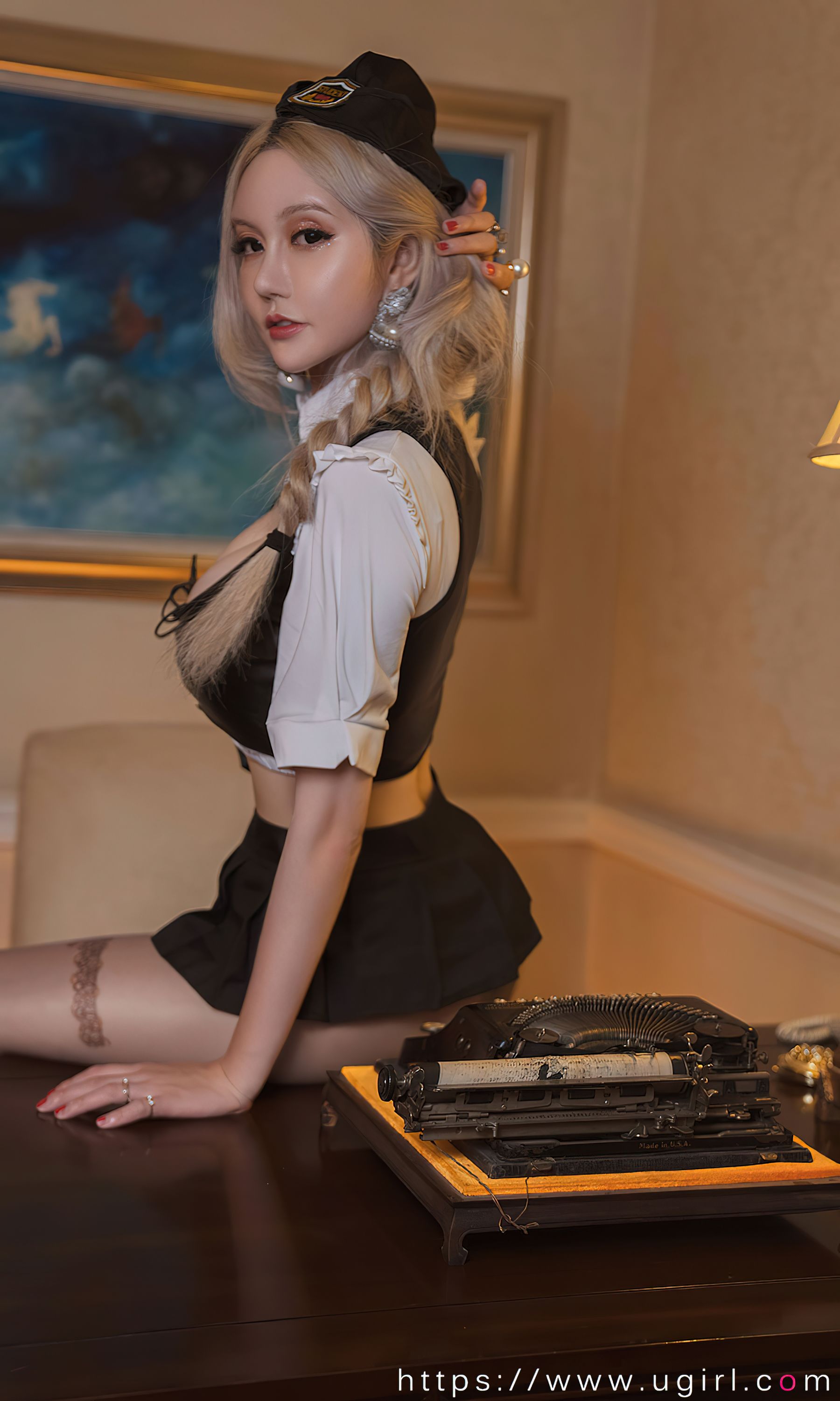 图片[5]-UGirls 爱尤物 No.2453 赫拉女神Hena 偷心女间谍 [35P]-COS写真在线网