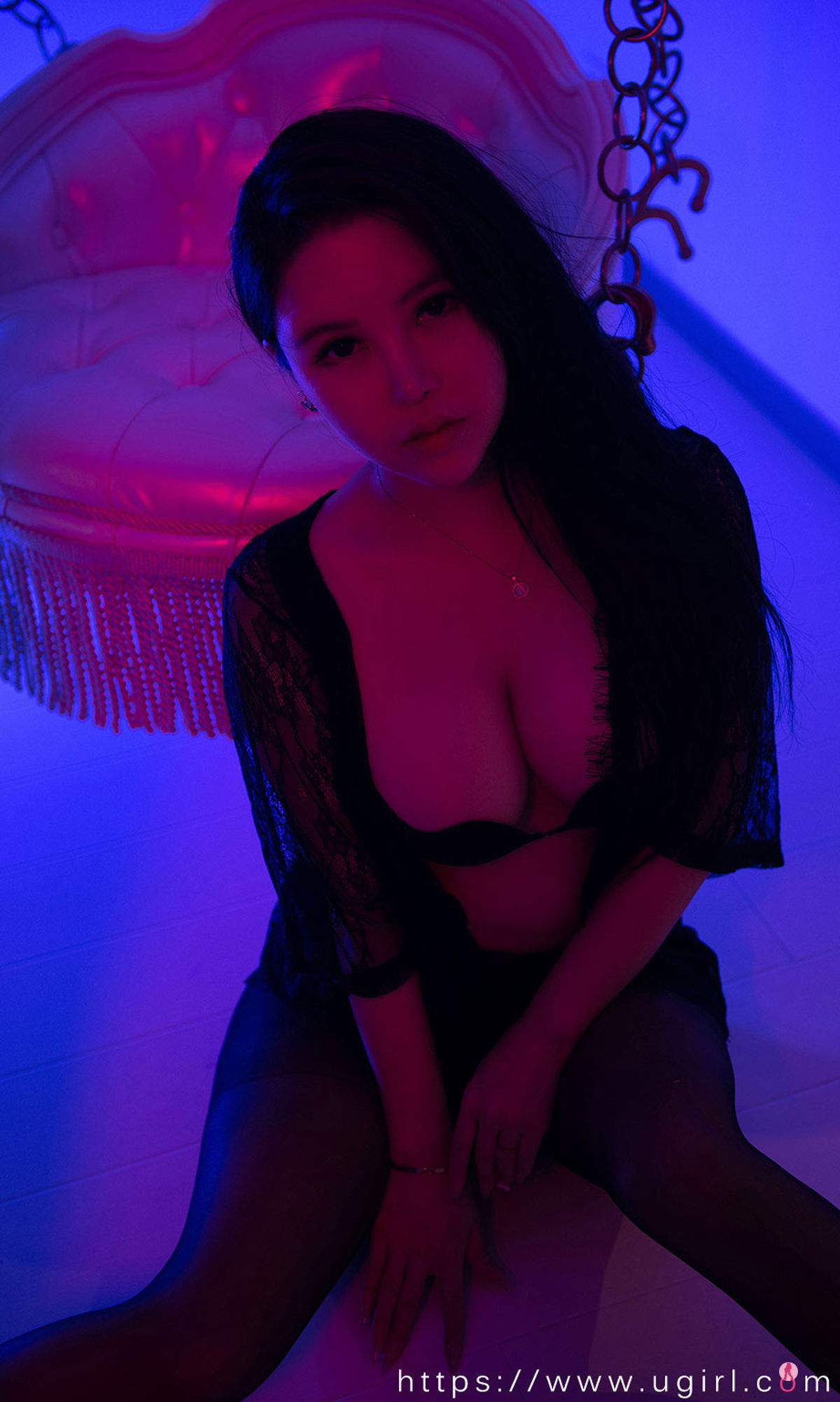 图片[6]-UGirls 爱尤物 No.2252 韩美轩 欲色霓虹 [35P]-COS写真在线网