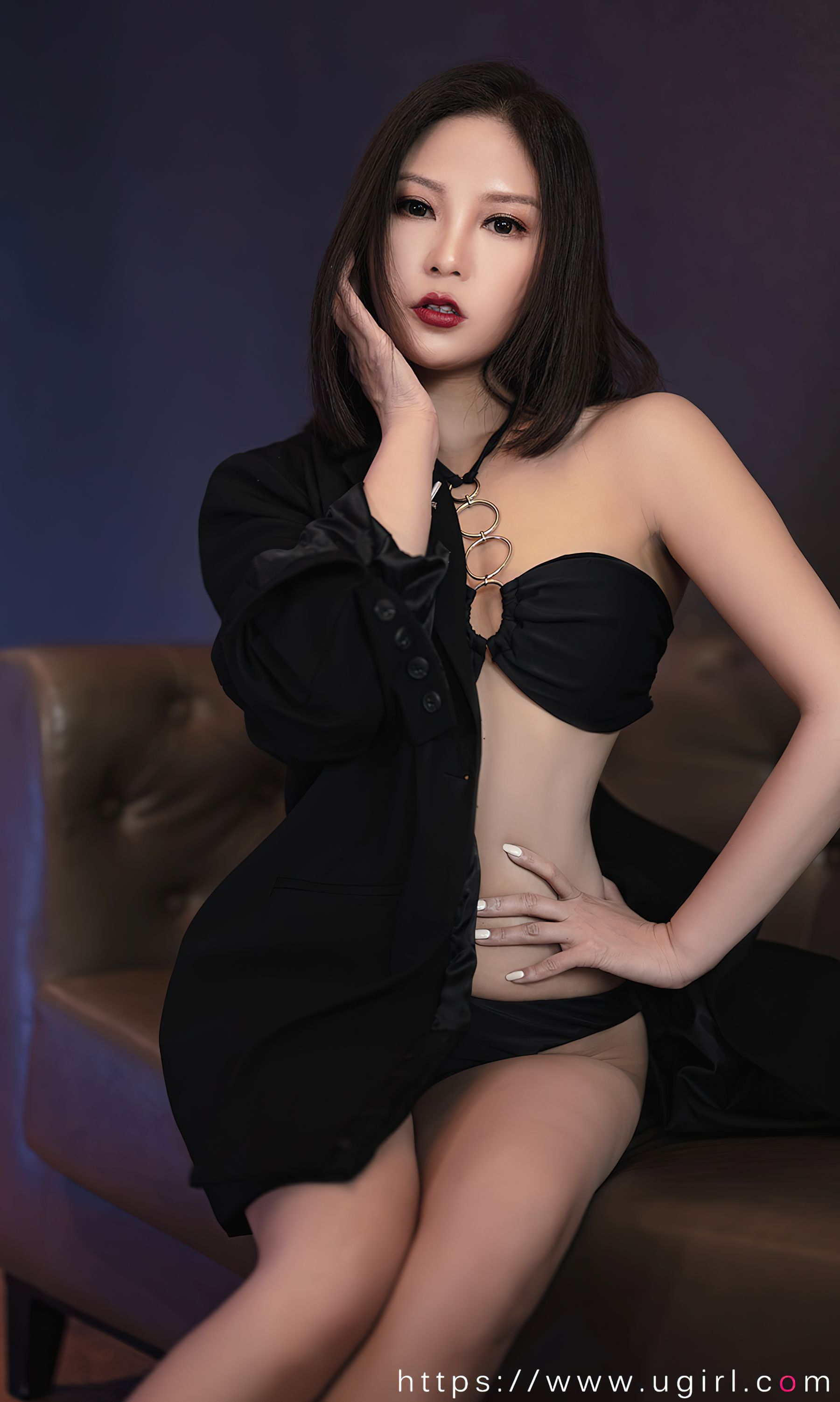 图片[6]-UGirls 爱尤物 No.2566 酷飒磁场 苏沫 [35P]-COS写真在线网