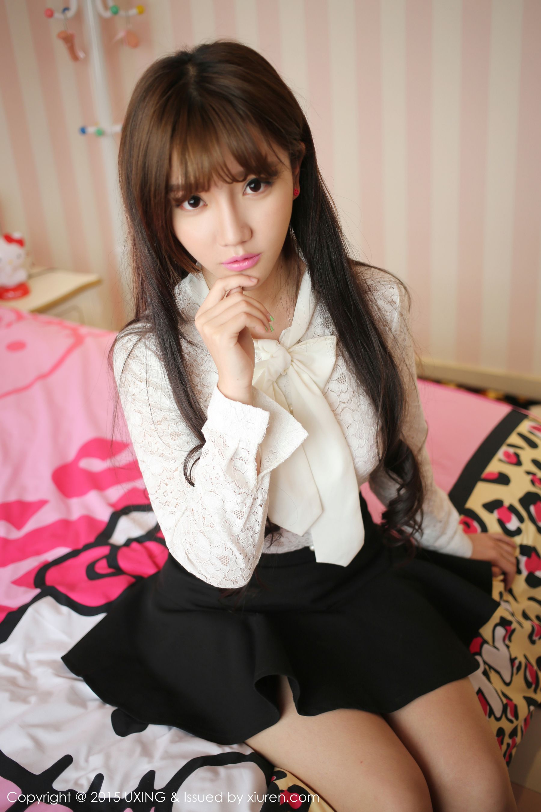 图片[3]-艾西Ashley – 极品清新女神写真集 UXING优星馆 Vol.007 [52P]-COS写真在线网