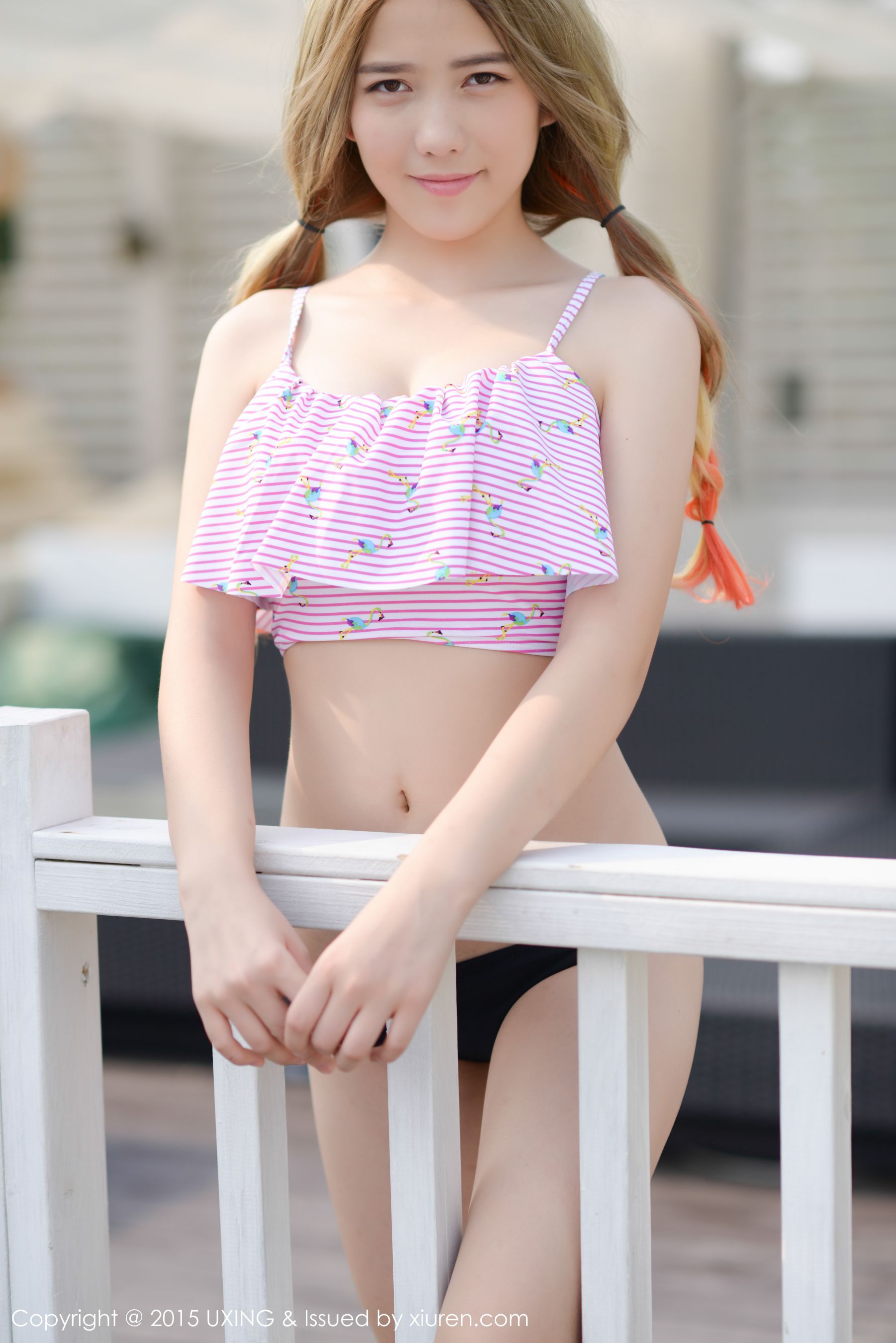 图片[6]-懒桃子 – 清新妹子俏皮诱惑 UXING优星馆 Vol.032 写真集 [50P]-COS写真在线网