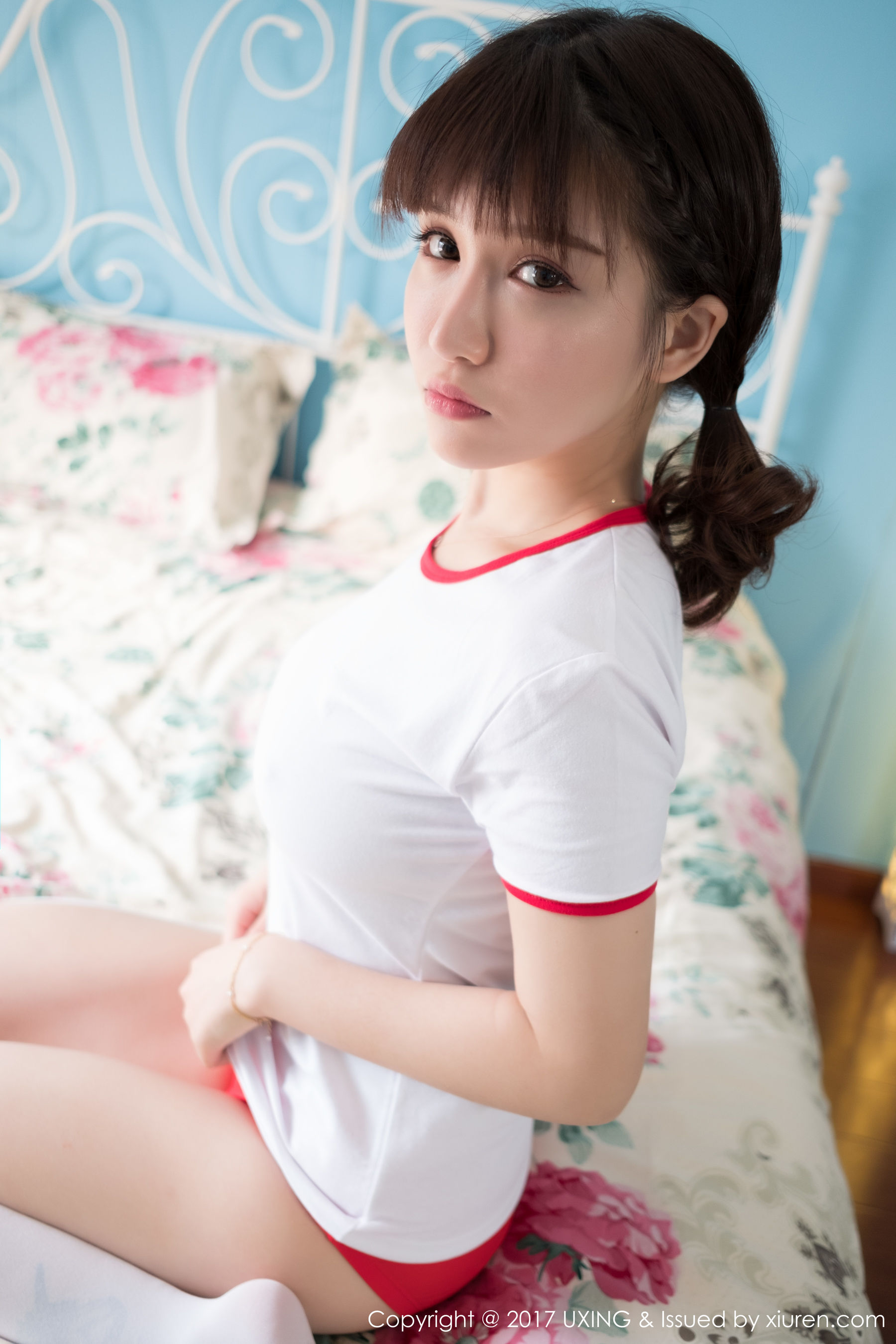 图片[2]-K8傲娇萌萌Vivian《体操服系列》 优星馆UXING VOL.040 [45P]-COS写真在线网