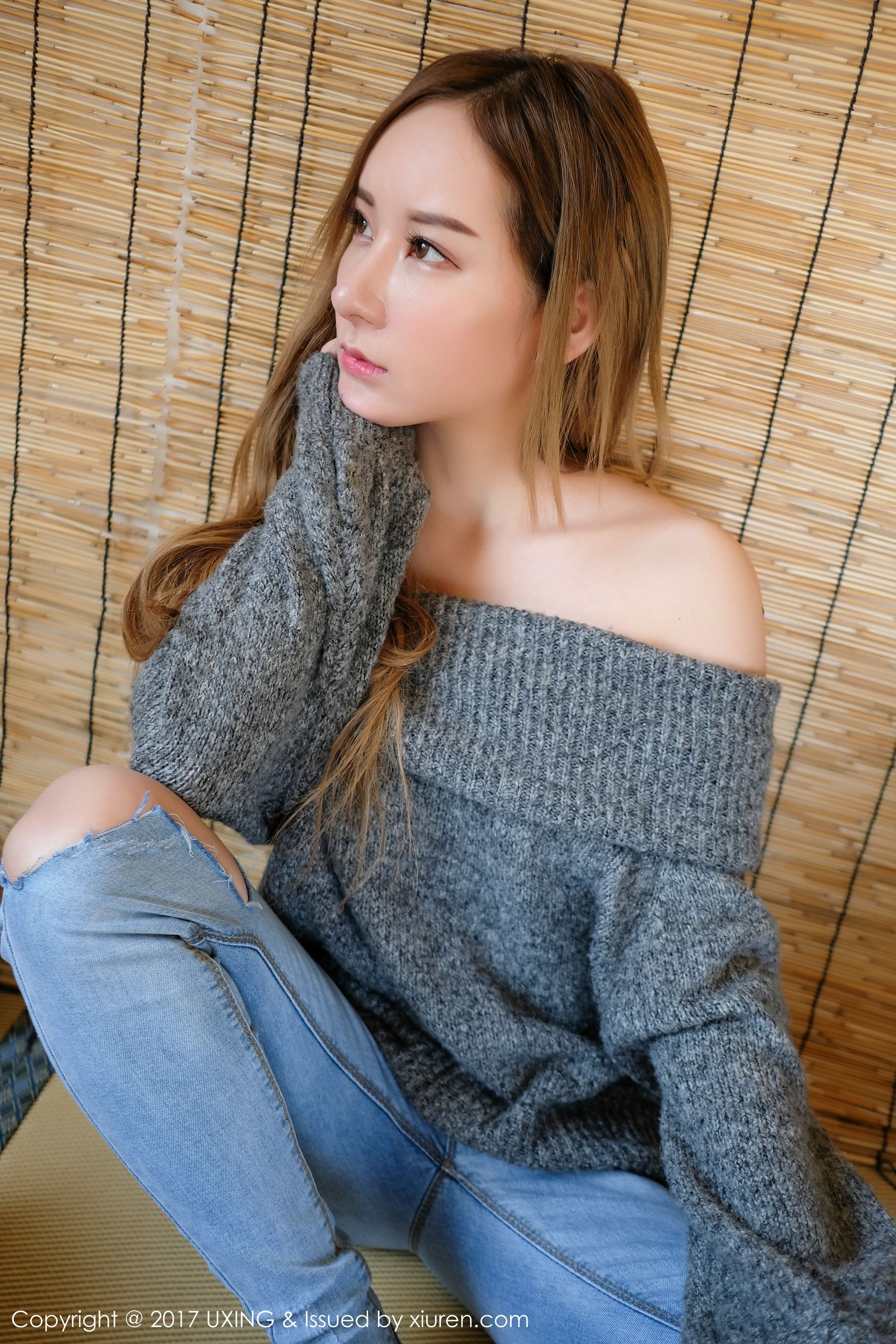 图片[3]-模特高SIR《清新甜美型柔妹子》 优星馆UXING VOL.047 [47P]-COS写真在线网
