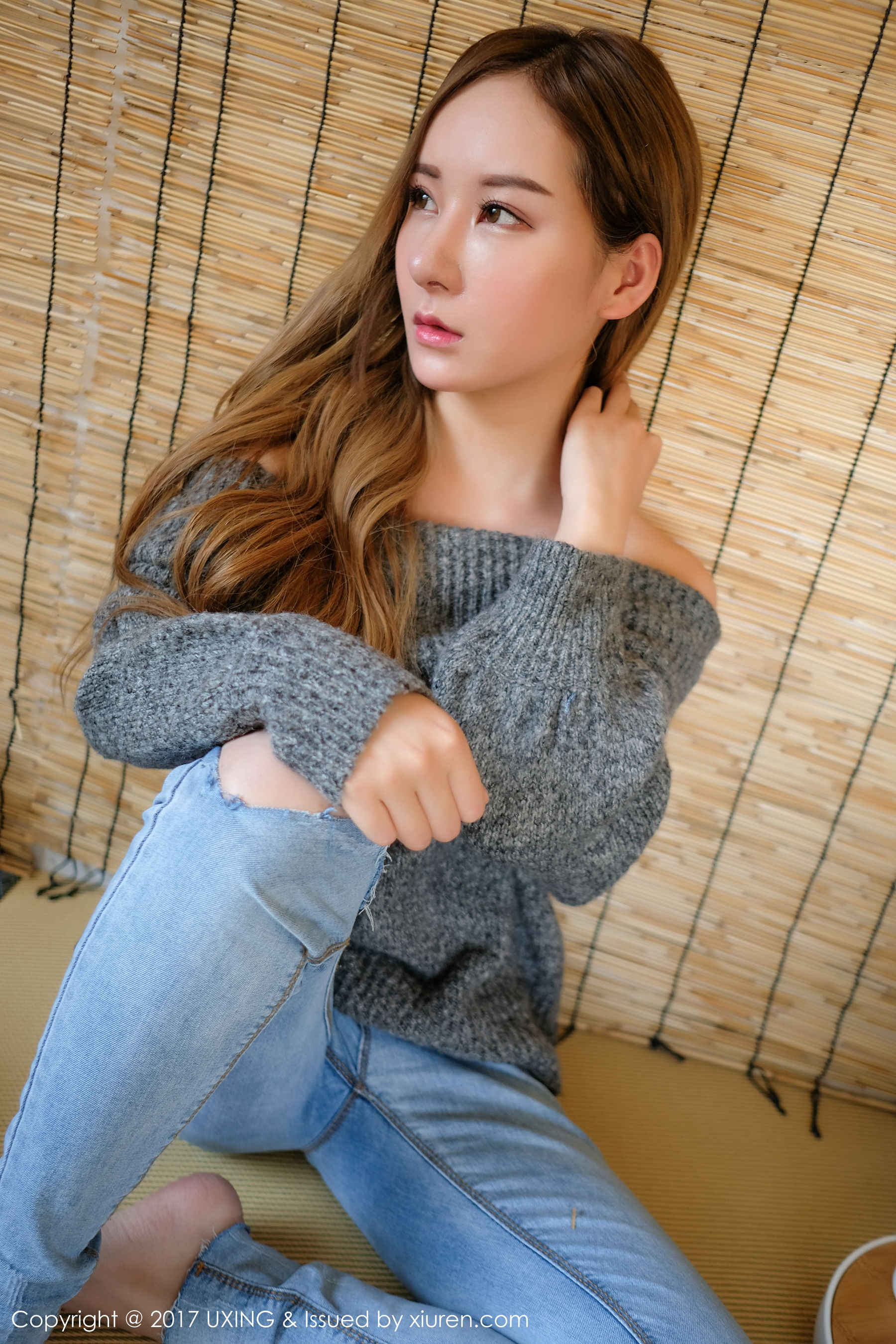 图片[6]-模特高SIR《清新甜美型柔妹子》 优星馆UXING VOL.047 [47P]-COS写真在线网