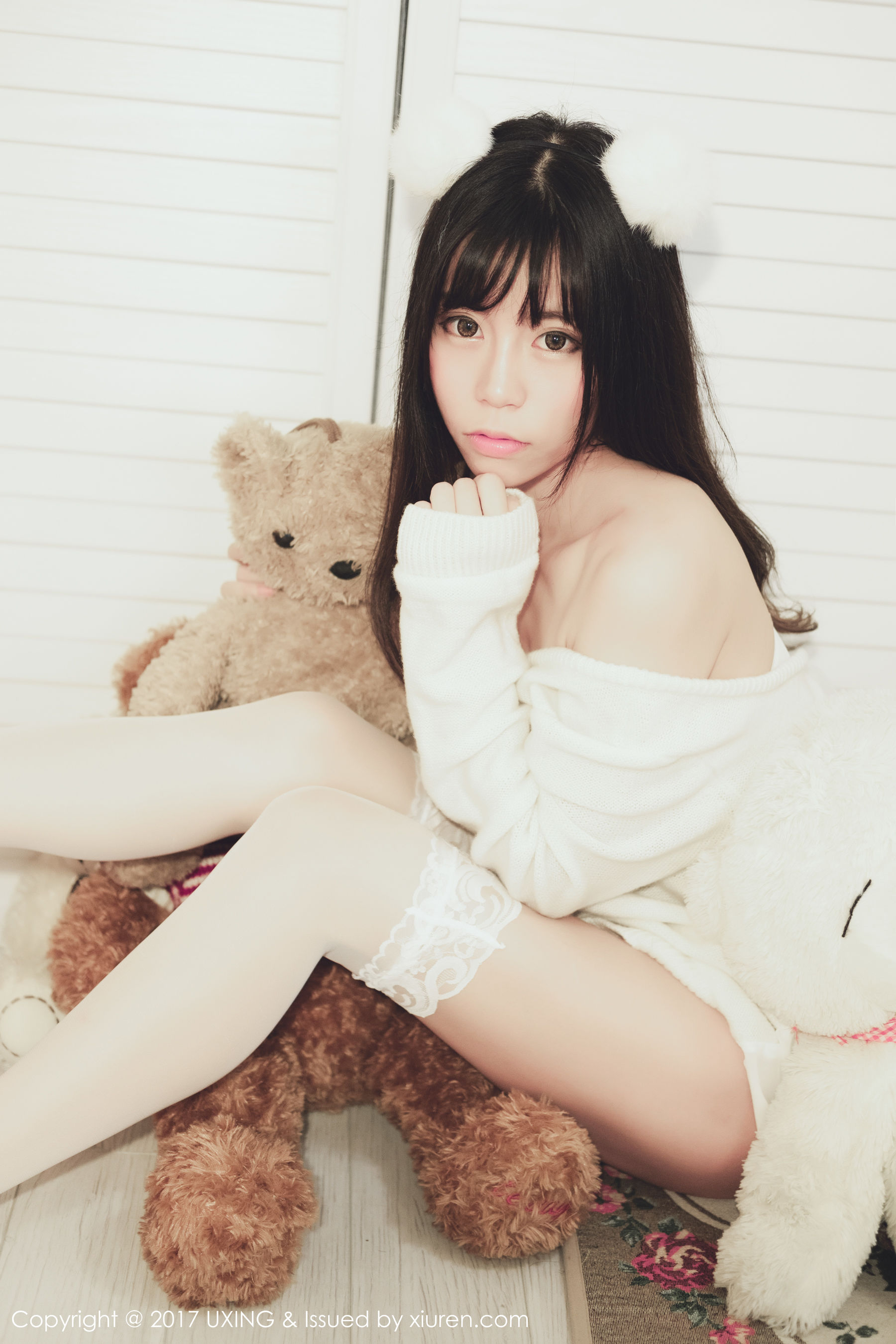 图片[3]-模特Yo酱《学生装+蕾丝装扮》 优星馆UXING VOL.048 [32P]-COS写真在线网