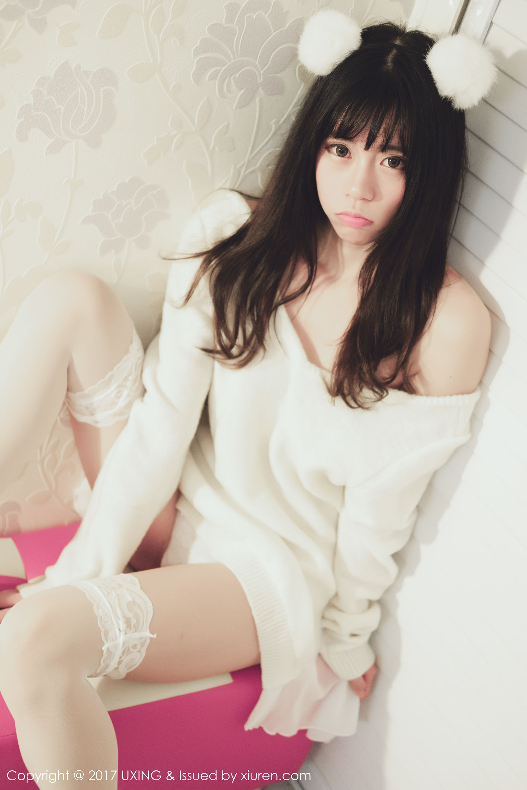 图片[6]-模特Yo酱《学生装+蕾丝装扮》 优星馆UXING VOL.048 [32P]-COS写真在线网