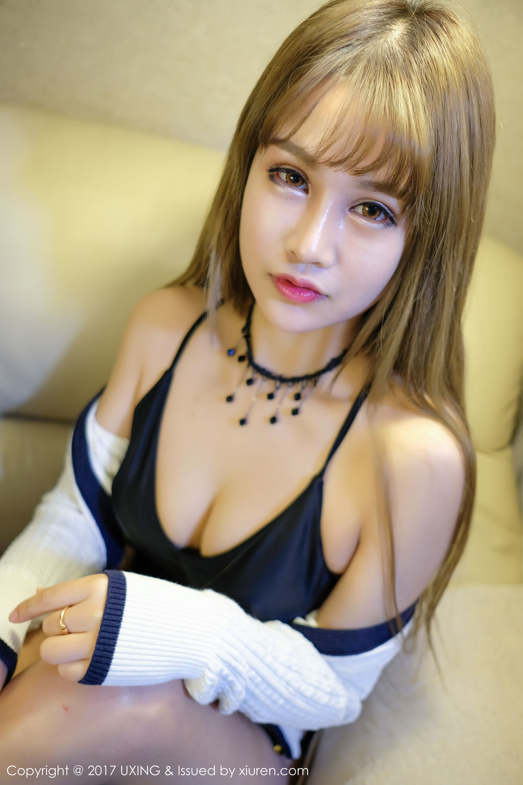 图片[2]-豆豆和她的朋友《两位娇柔妹子》 优星馆UXING VOL.049 [58P]-COS写真在线网