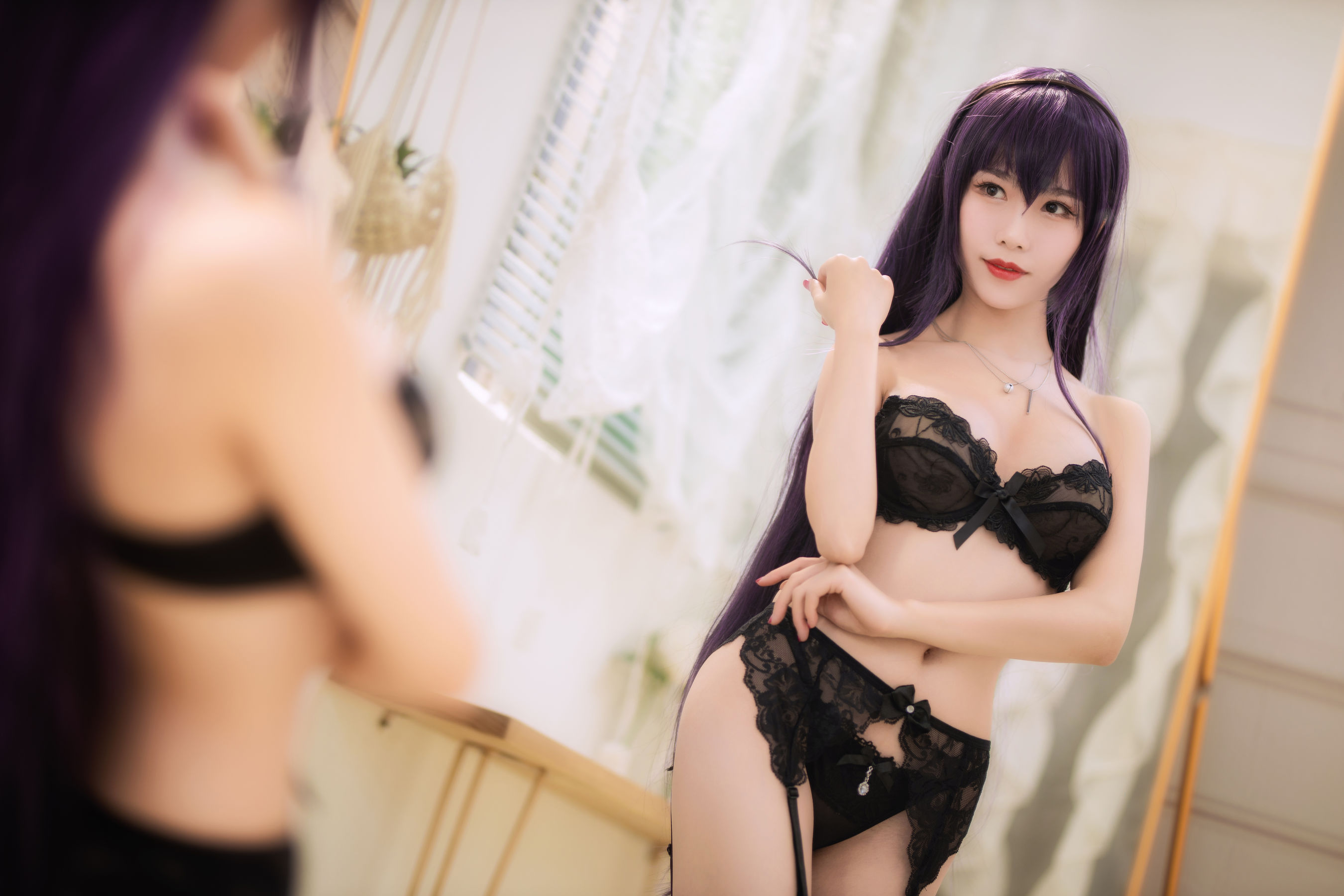 抖娘-利世 – 霞之丘诗羽 内衣 [28P] - 秀人网免费无水印在线套图写真