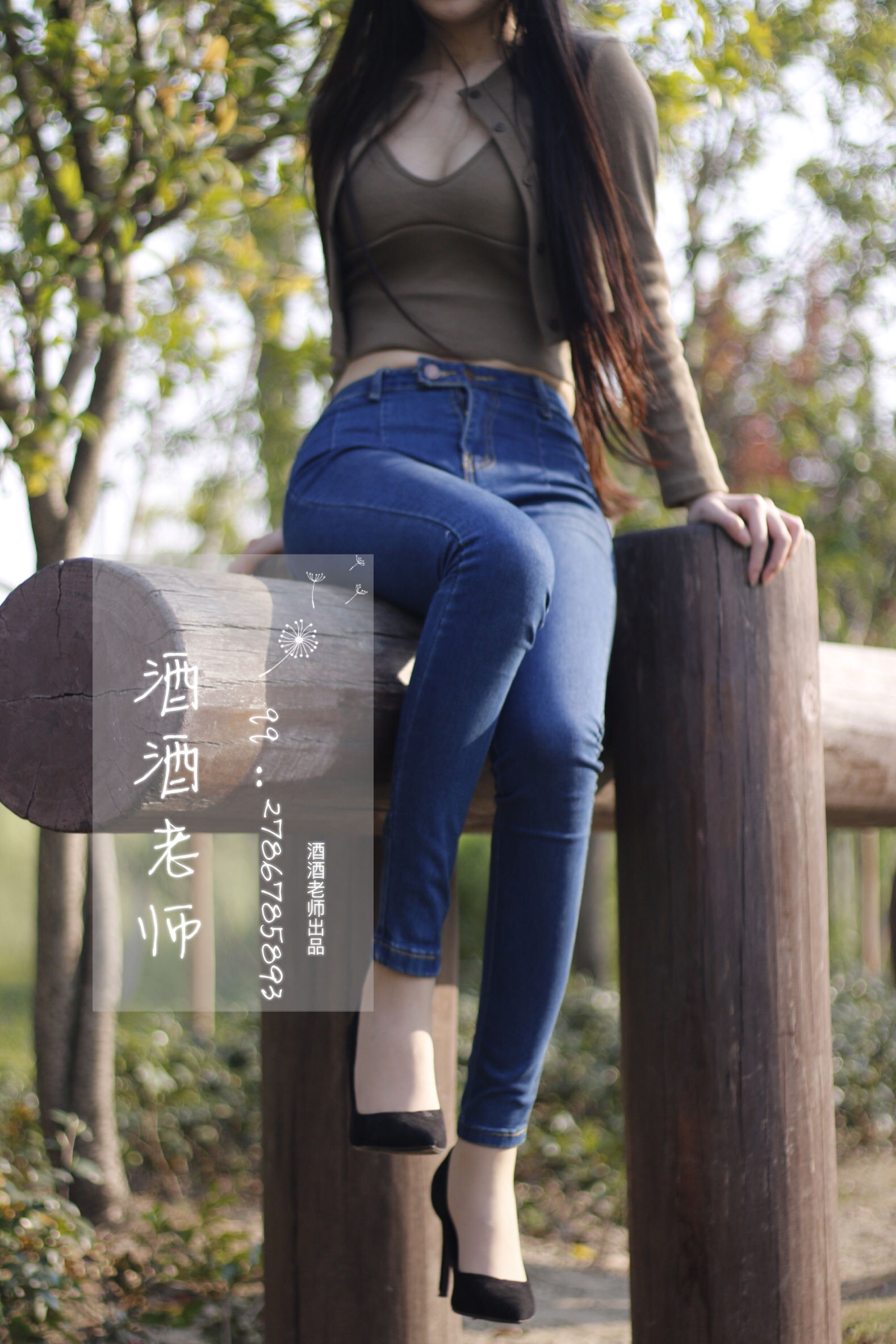 酒酒老师 – 裤里丝最高图鉴 [60P] - 秀人网免费无水印在线套图写真