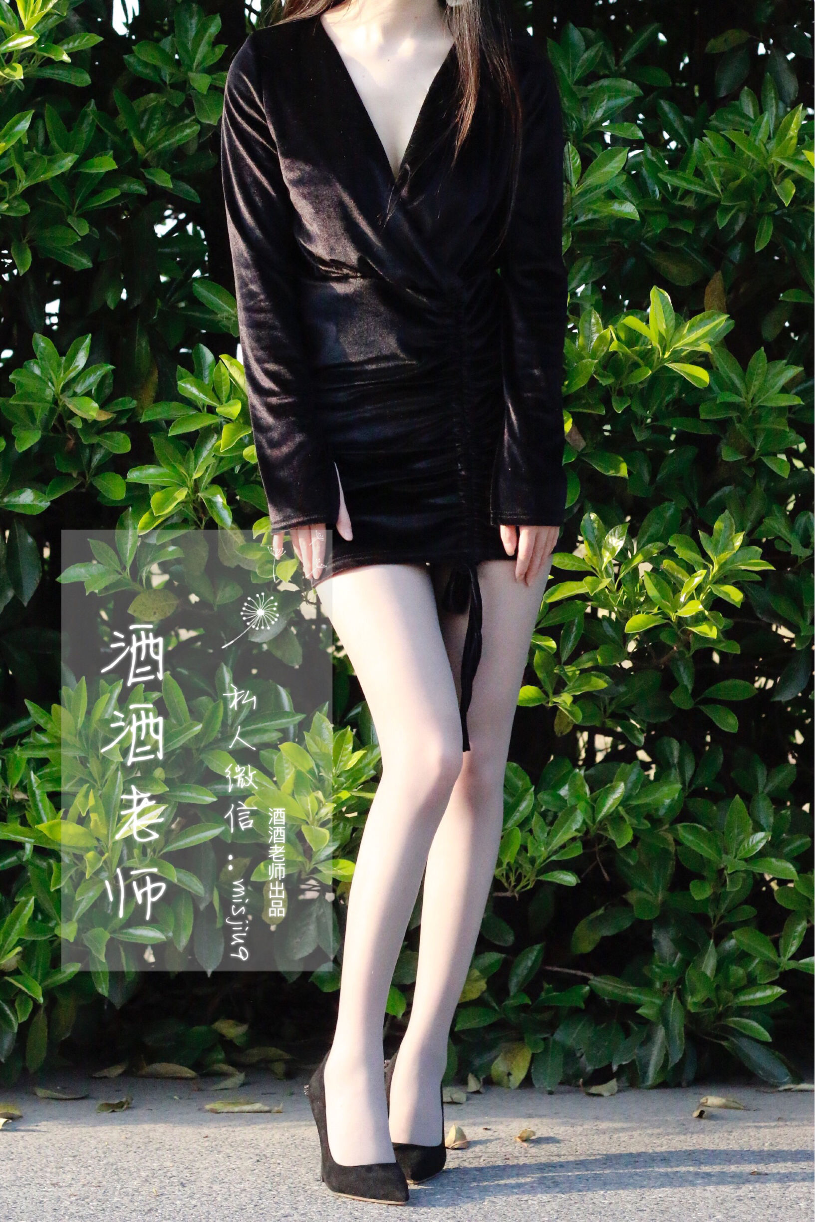 酒酒老师 – 黄昏光影高跟秀 [56P] - 秀人网免费无水印在线套图写真