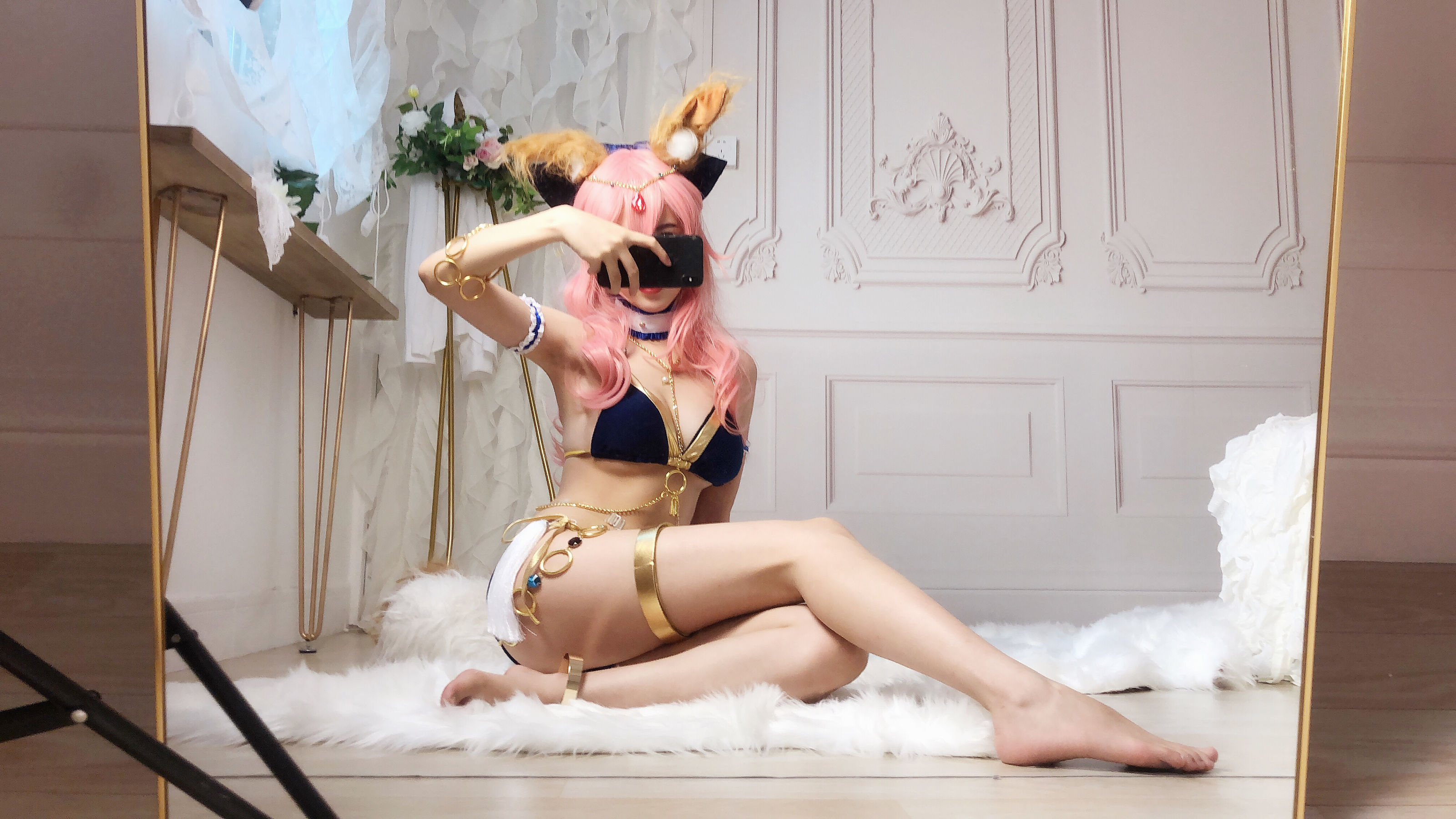 抖娘-利世 – 玉藻前 舞娘 [37P] - 秀人网免费无水印在线套图写真