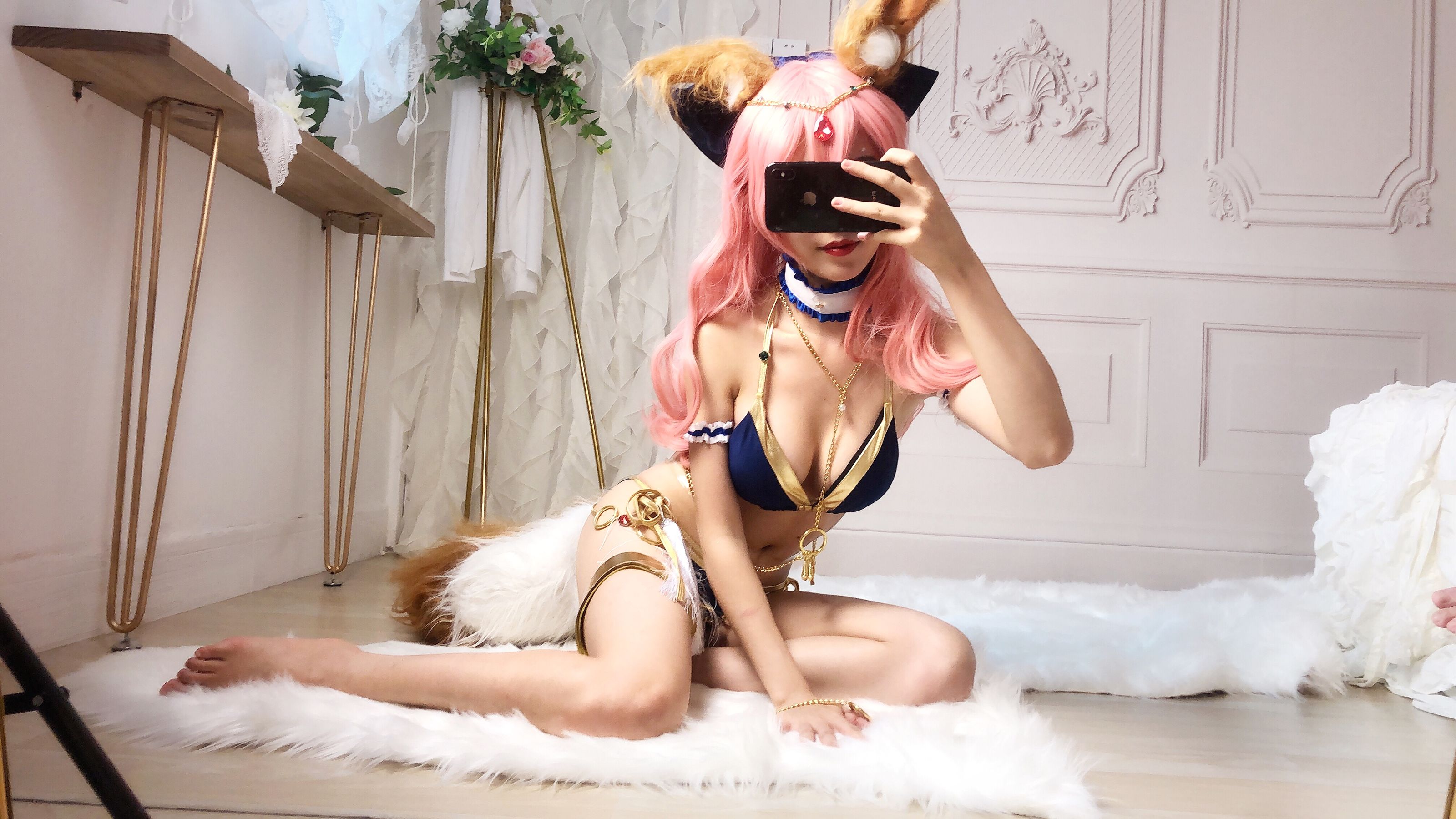 抖娘-利世 – 玉藻前 舞娘 [37P] - 秀人网免费无水印在线套图写真