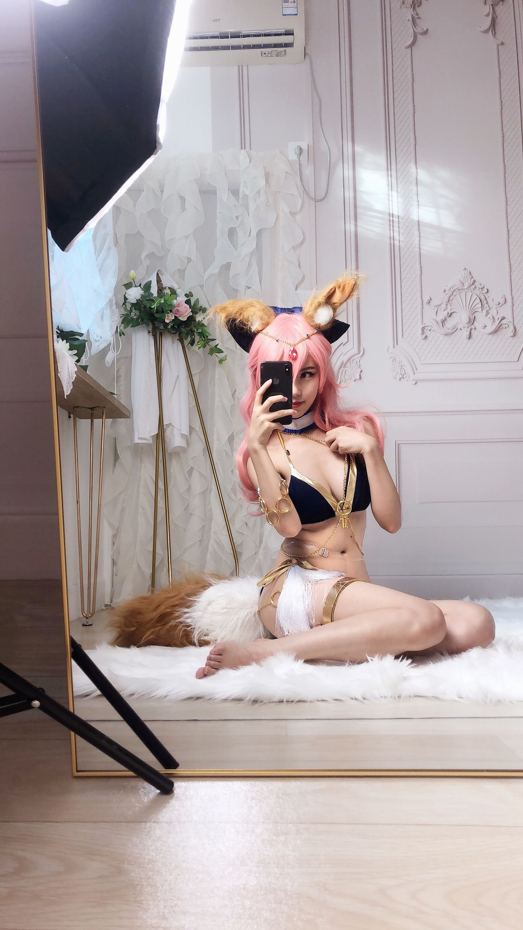 抖娘-利世 – 玉藻前 舞娘 [37P] - 秀人网免费无水印在线套图写真