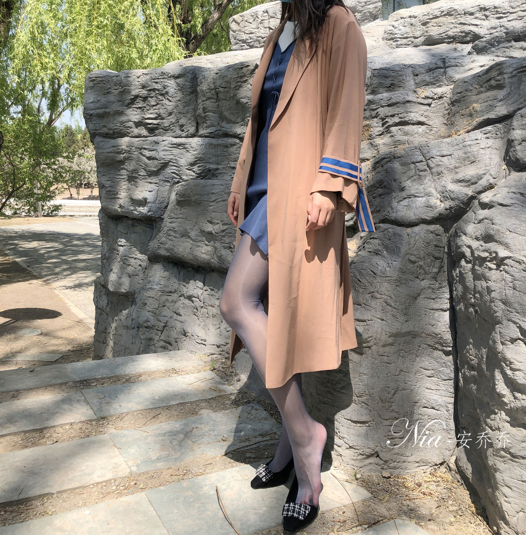 安乔乔儿(Nia乔乔) No.021 不小心被发现了 [118P] - 秀人网免费无水印在线套图写真