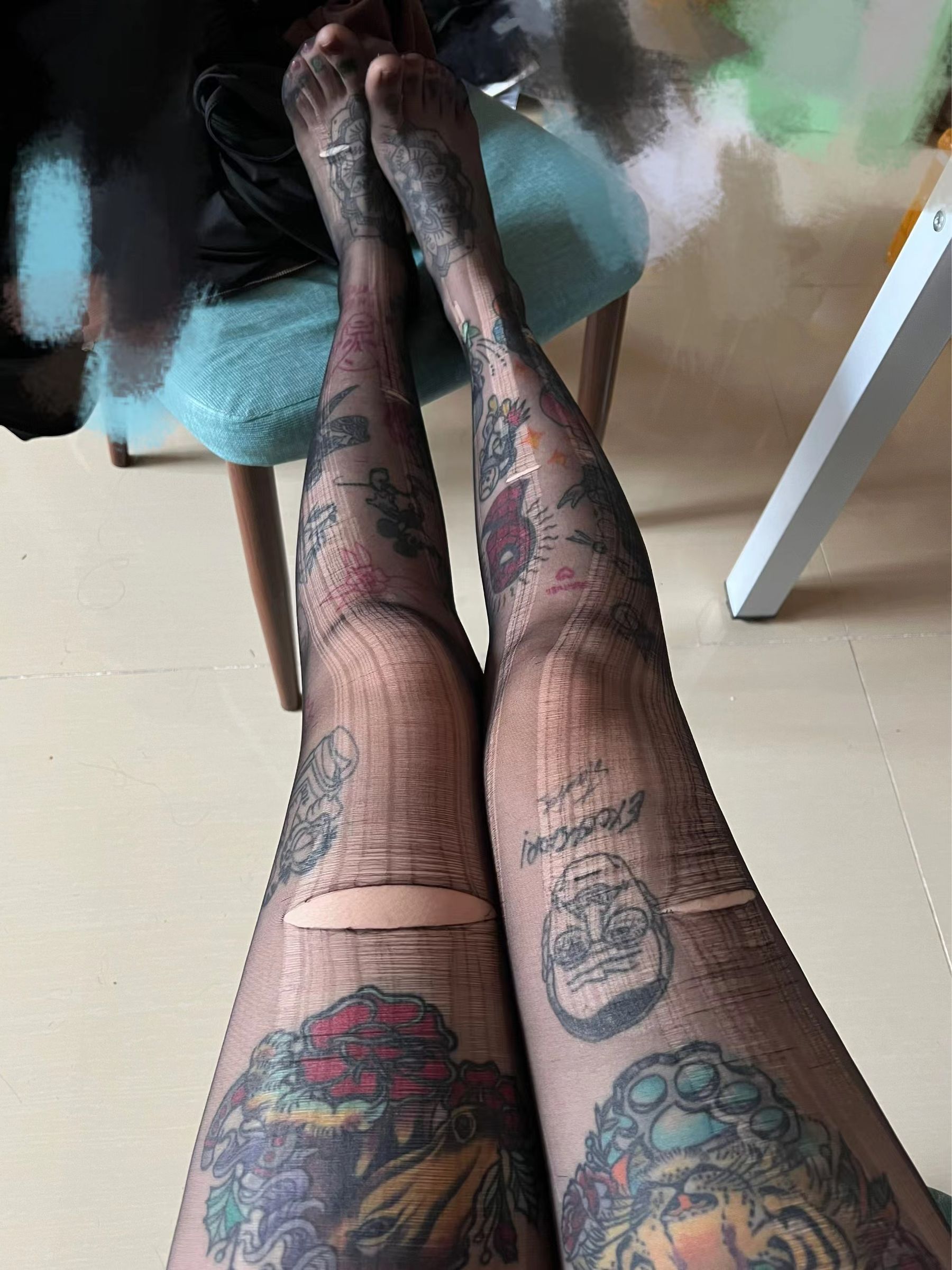 卡通百科老王 – 纹身秘书 [16P] - 秀人网免费无水印在线套图写真