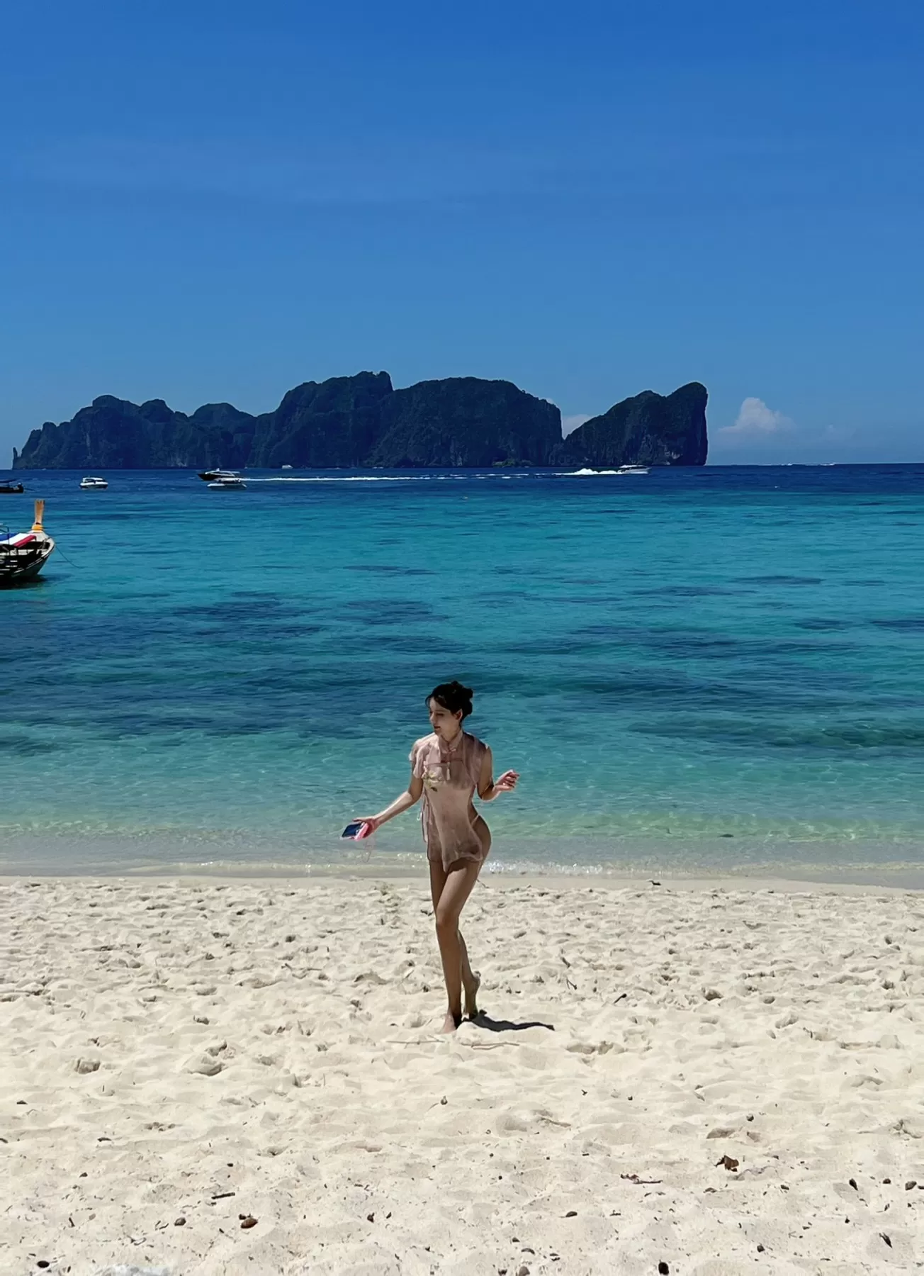 就是阿朱啊 – 紫色纱裙 [36P] - 秀人网免费无水印在线套图写真