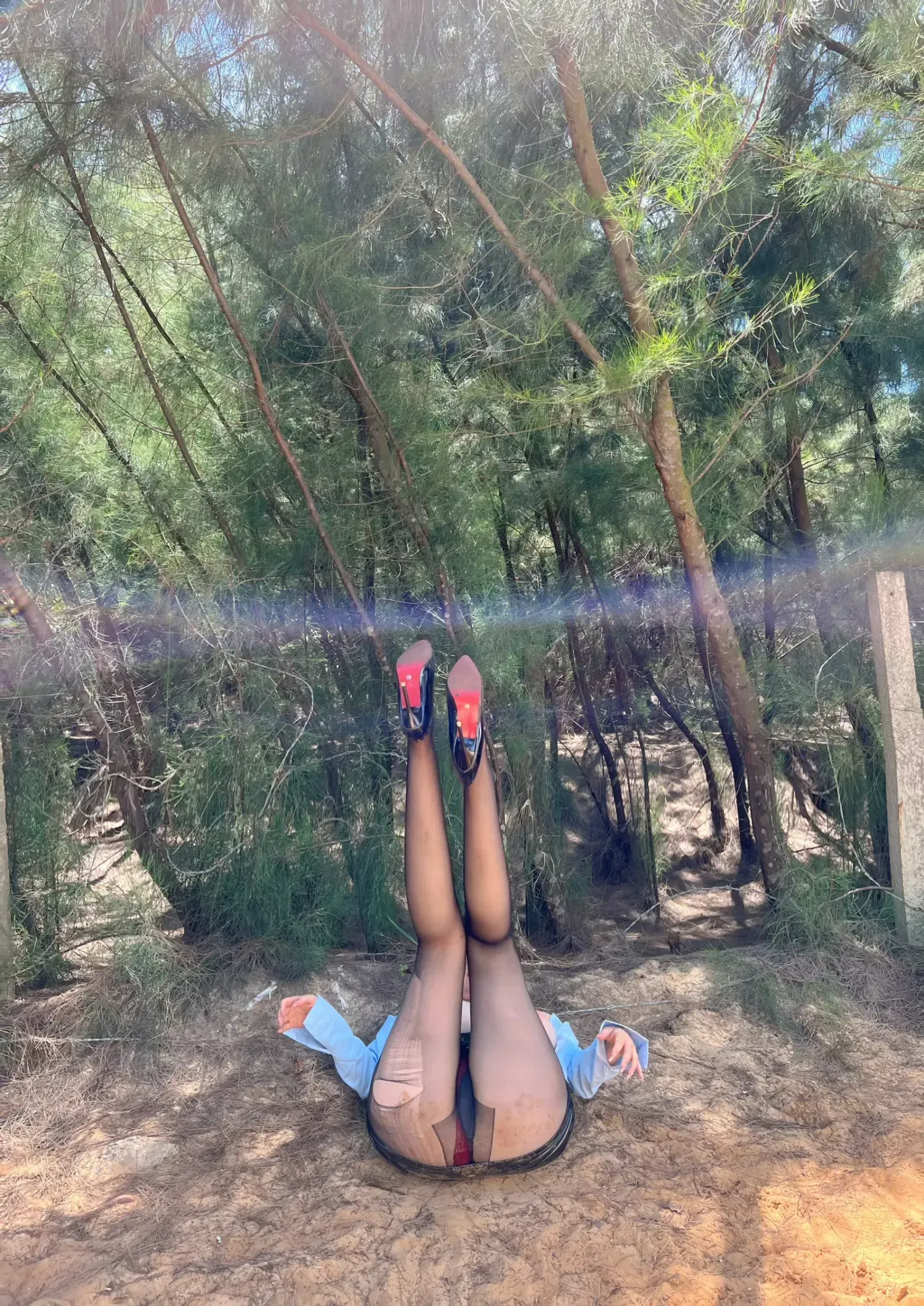 迷人的五姨太 – 户外黑丝 [20P] - 秀人网免费无水印在线套图写真