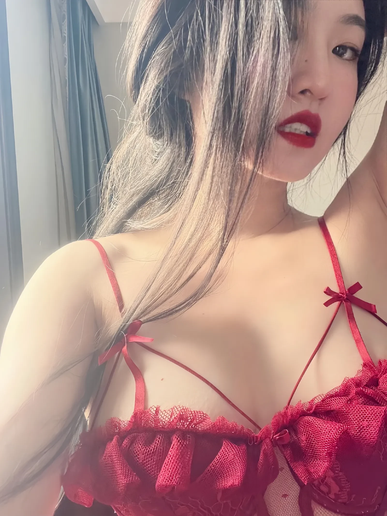 宝儿茹171 – 高级感满满的红色迷情 [56P] - 秀人网免费无水印在线套图写真