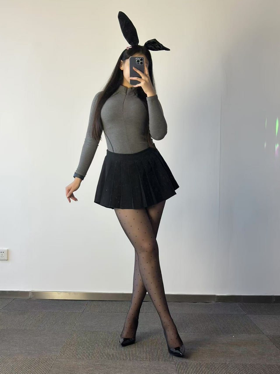 美邵女Baby – 黑丝兔女郎 [76P] - 秀人网免费无水印在线套图写真