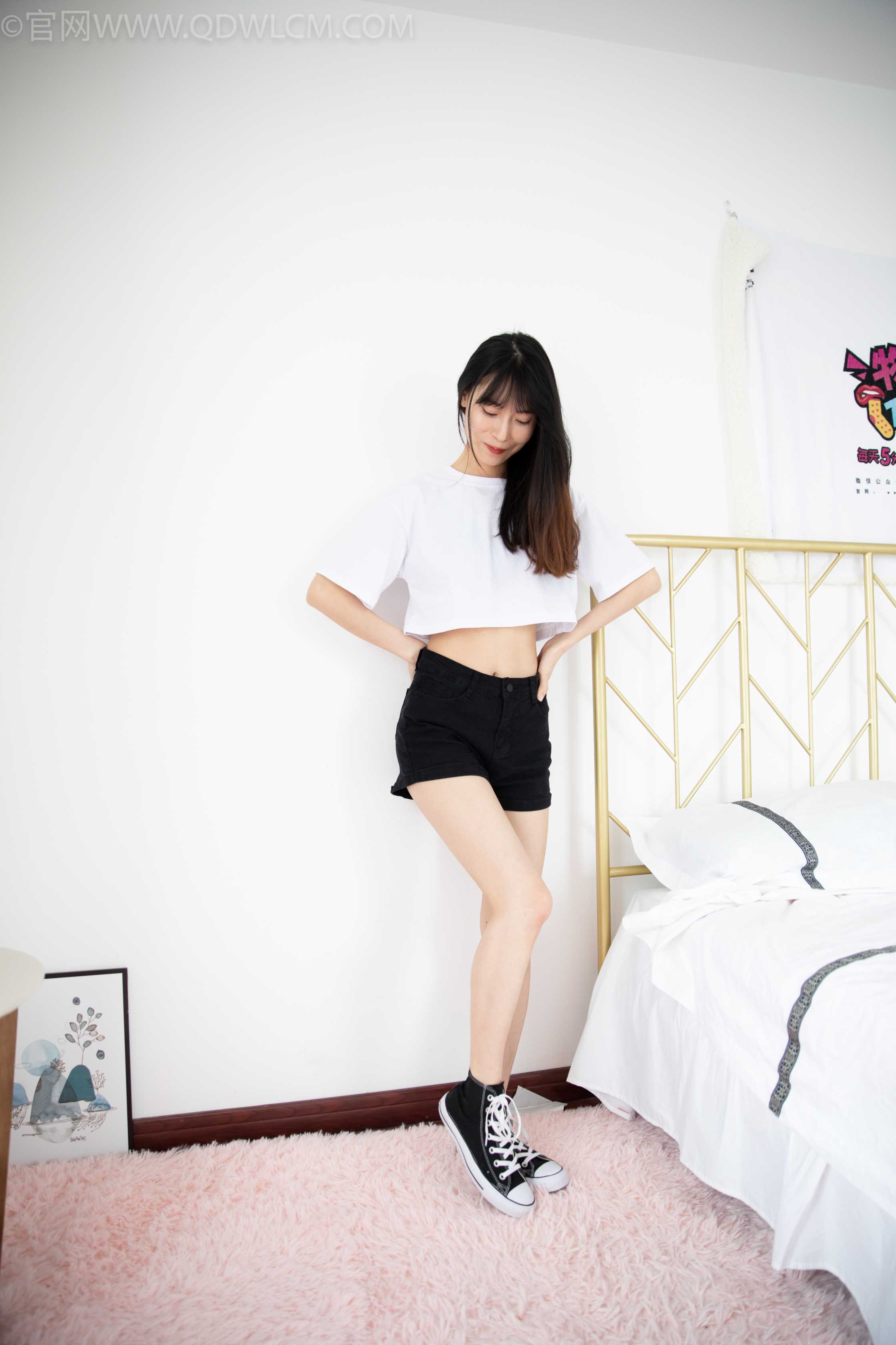 图片[4]-物恋传媒 NO.1018 猫耳-高邦帆布鞋、白色棉船袜 [156P+2V／4.21GB]-COS写真在线网