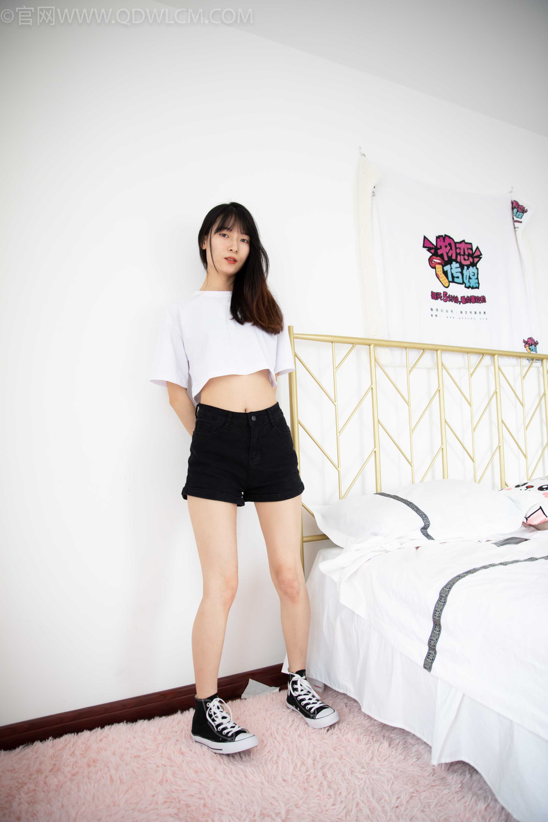 图片[5]-物恋传媒 NO.1018 猫耳-高邦帆布鞋、白色棉船袜 [156P+2V／4.21GB]-COS写真在线网