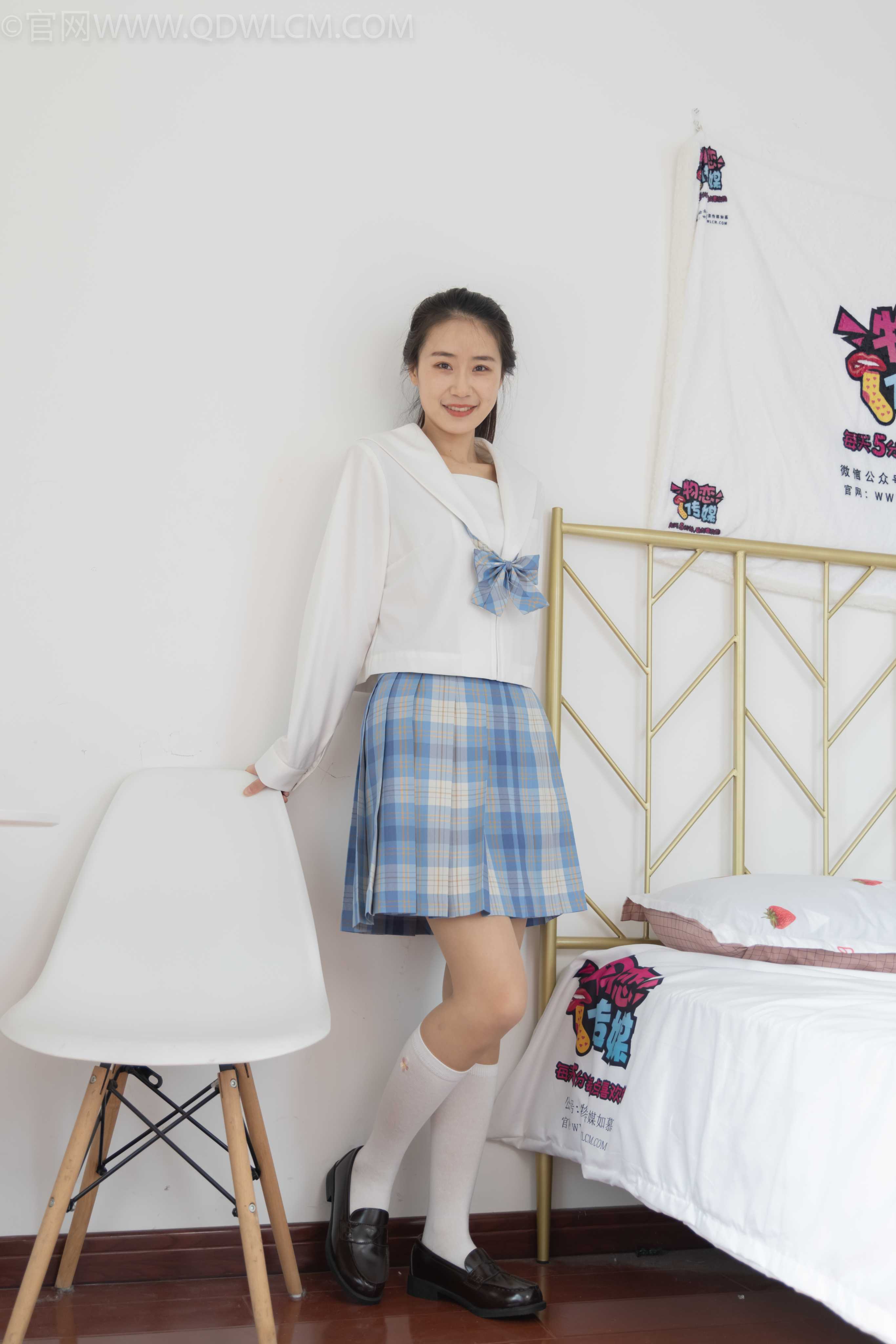 图片[3]-物恋传媒 NO.1152 菜菜-校园时光 [141P+1V／3.53GB]-COS写真在线网