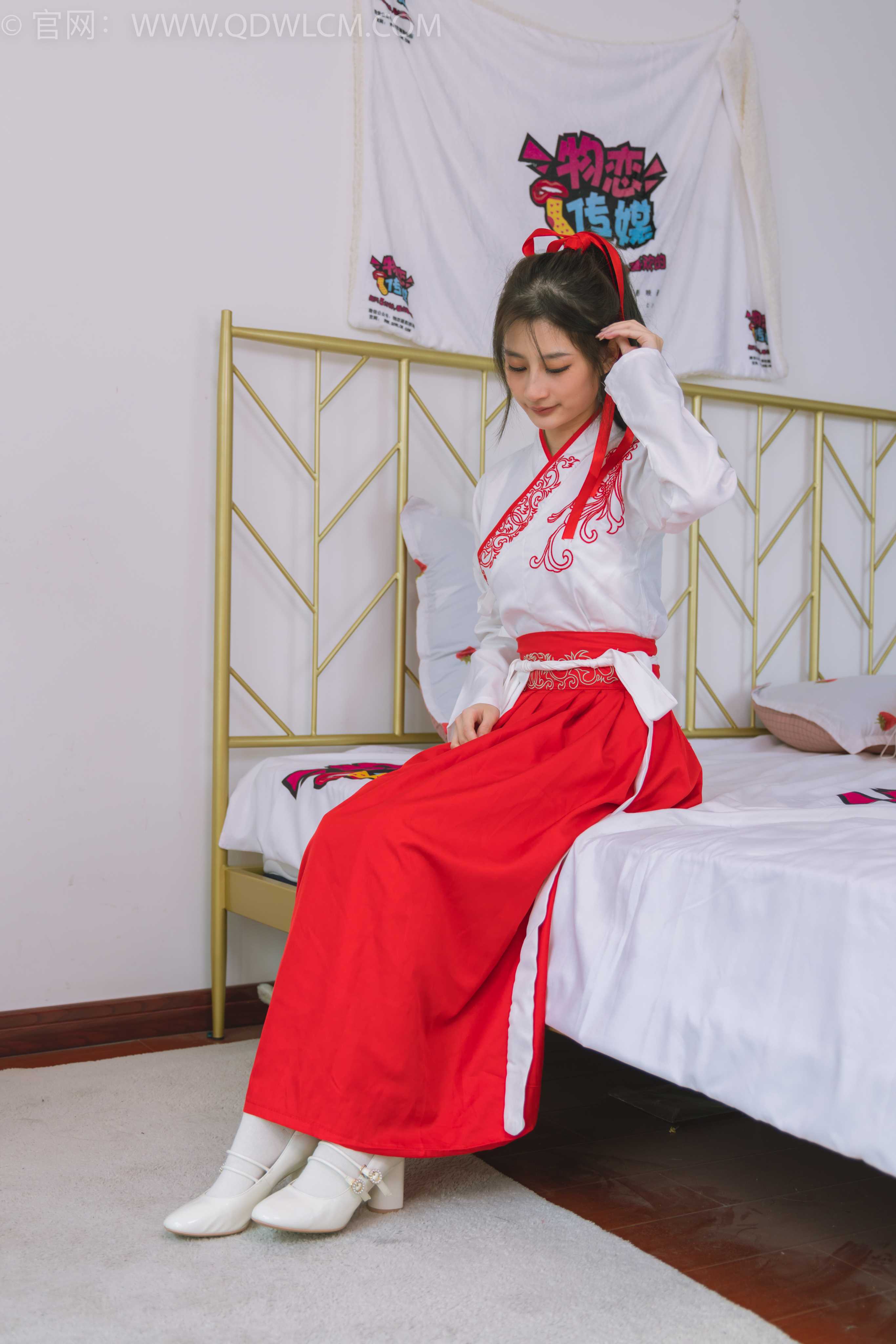 图片[3]-物恋传媒 NO.1482 卿卿-红衣少女 [170P-1V-5.93G]-COS写真在线网